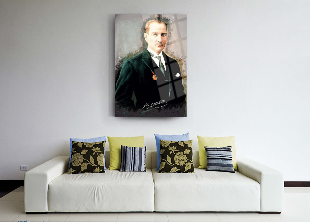 Atatürk Cam Tablo 59