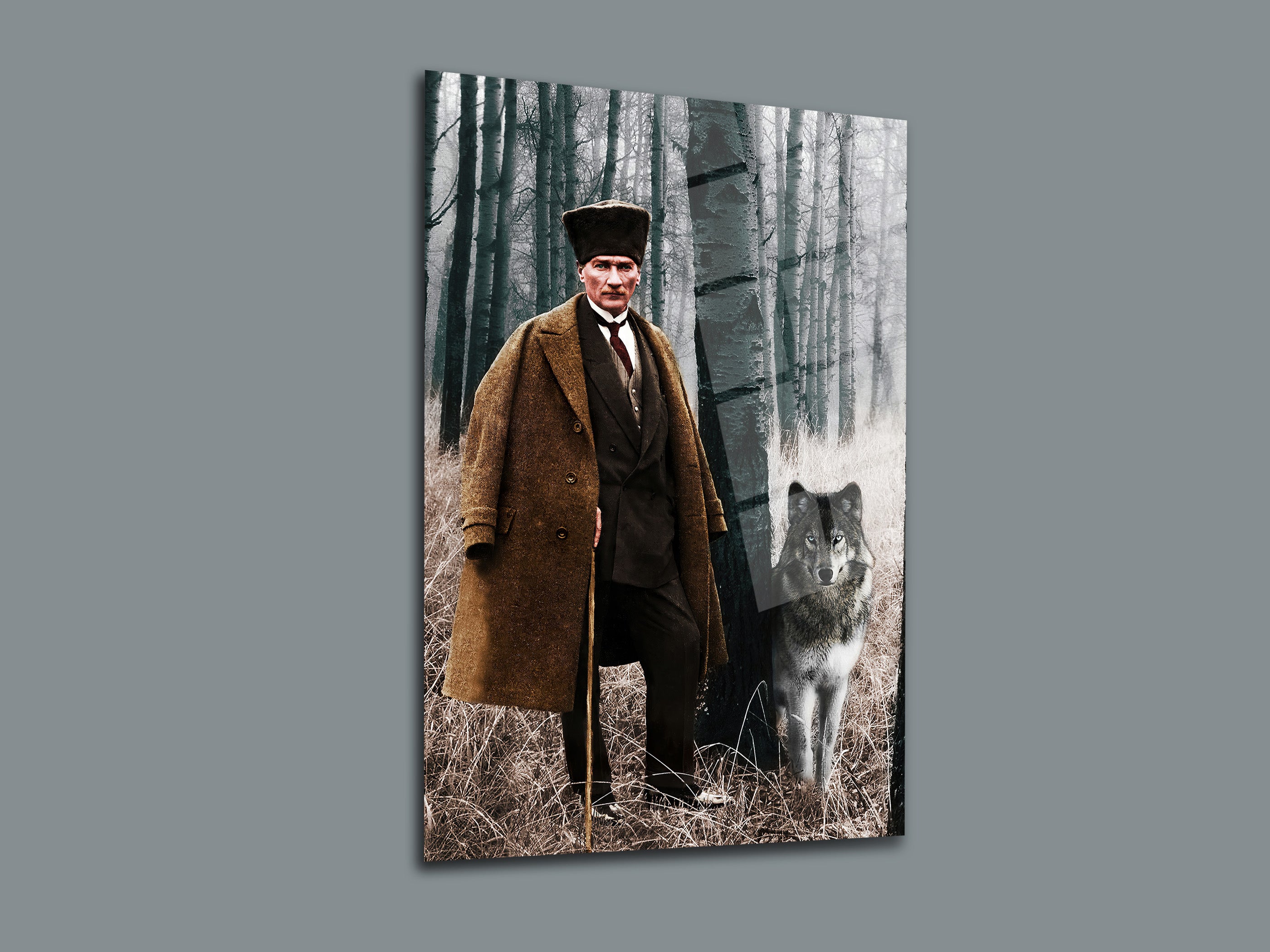 Atatürk Cam Tablo 139