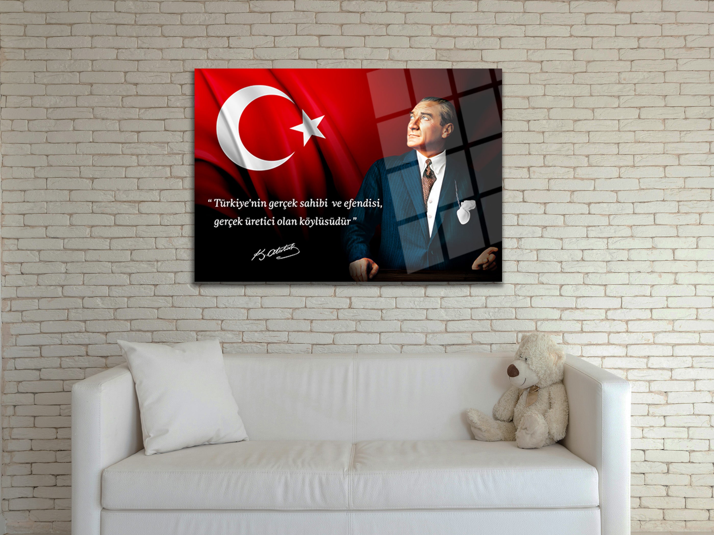 Atatürk Cam Tablo 141