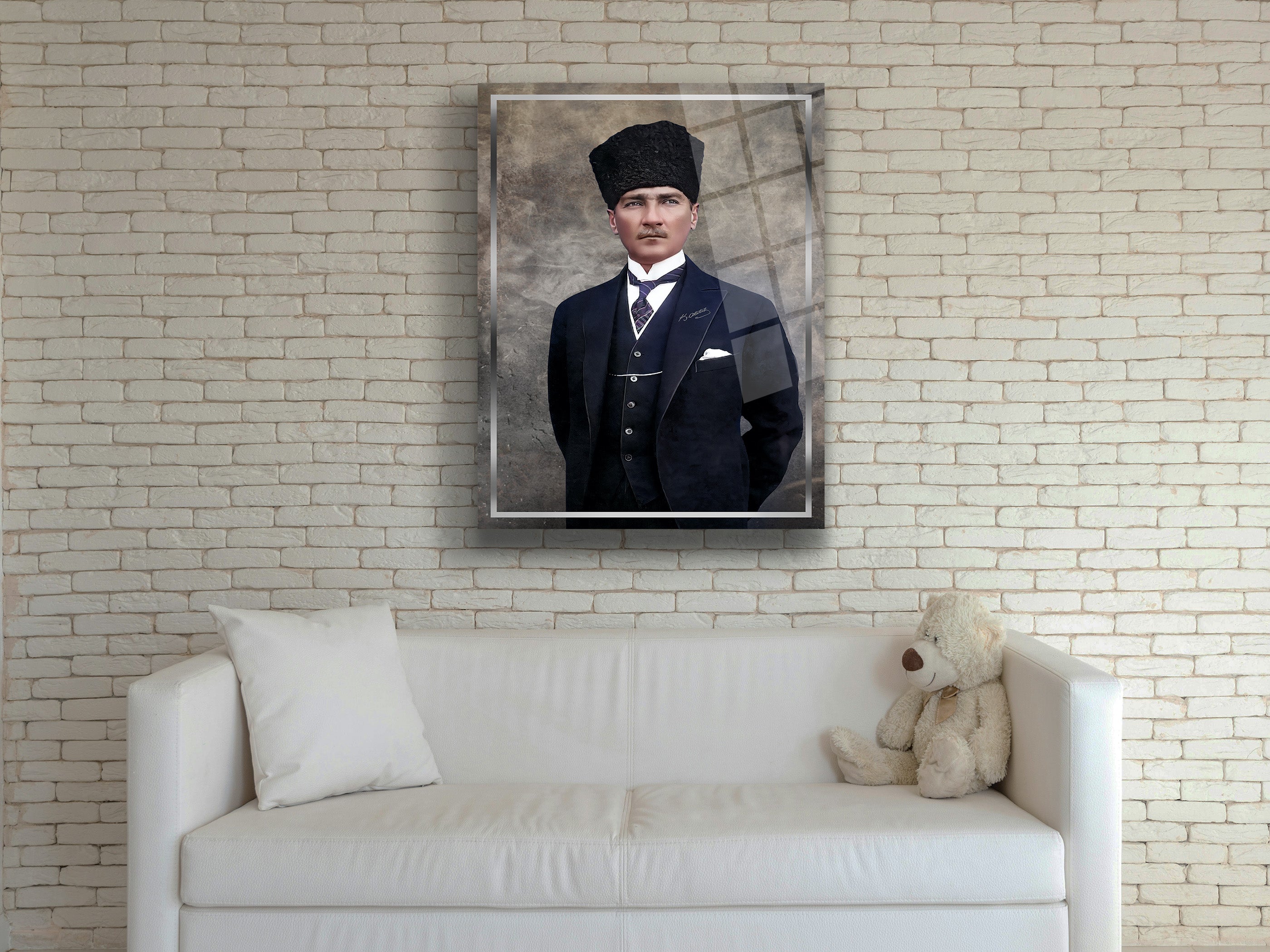 Atatürk Cam Tablo 145
