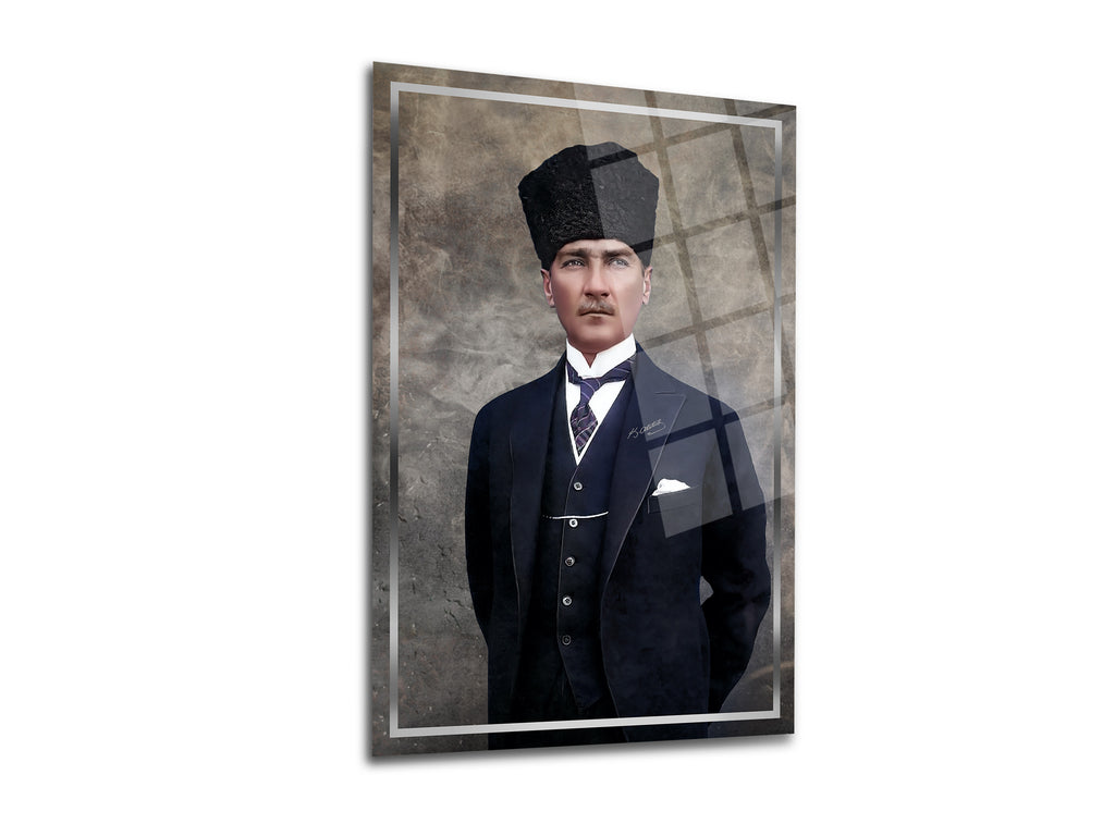 Atatürk Cam Tablo 145