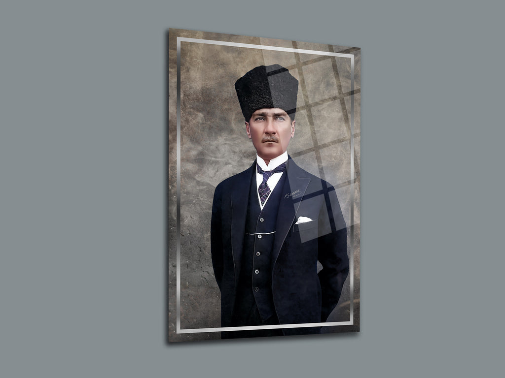 Atatürk Cam Tablo 145