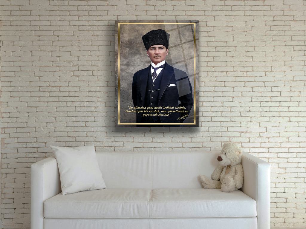Atatürk Cam Tablo 146