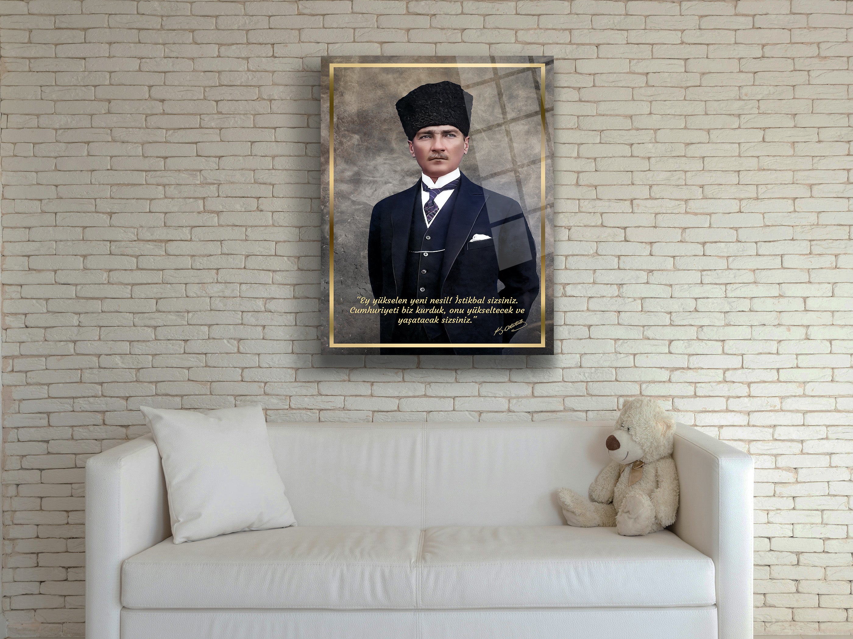 Atatürk Cam Tablo 146