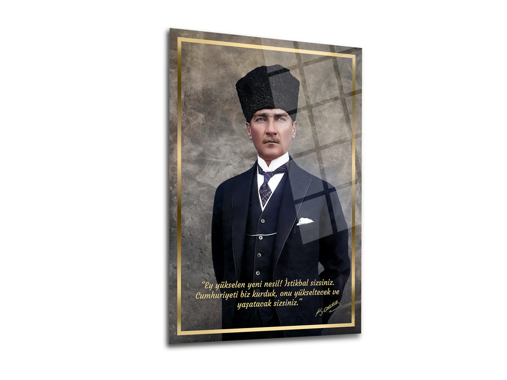 Atatürk Cam Tablo 146