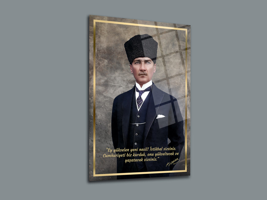 Atatürk Cam Tablo 146