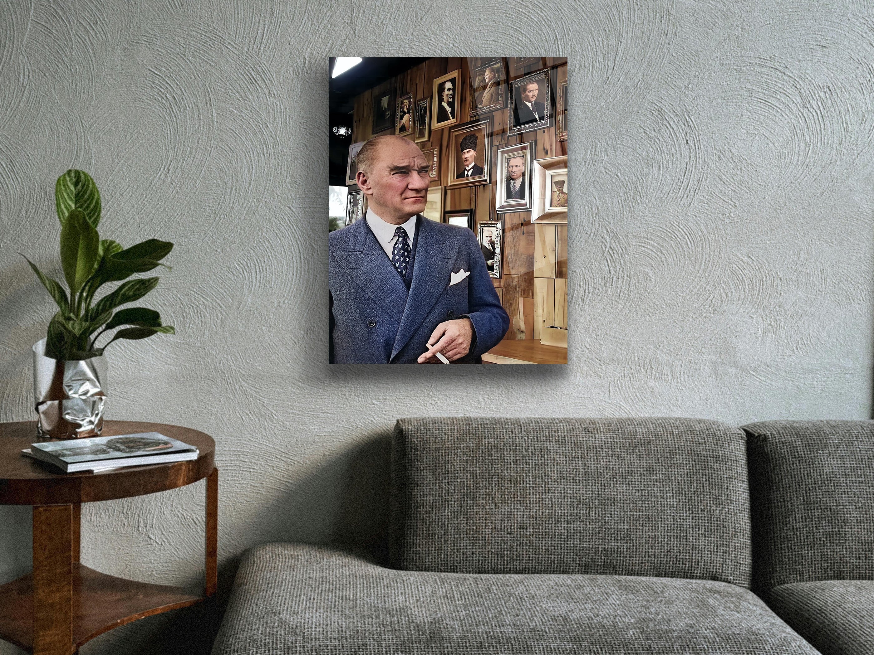 Atatürk Cam Tablo 147