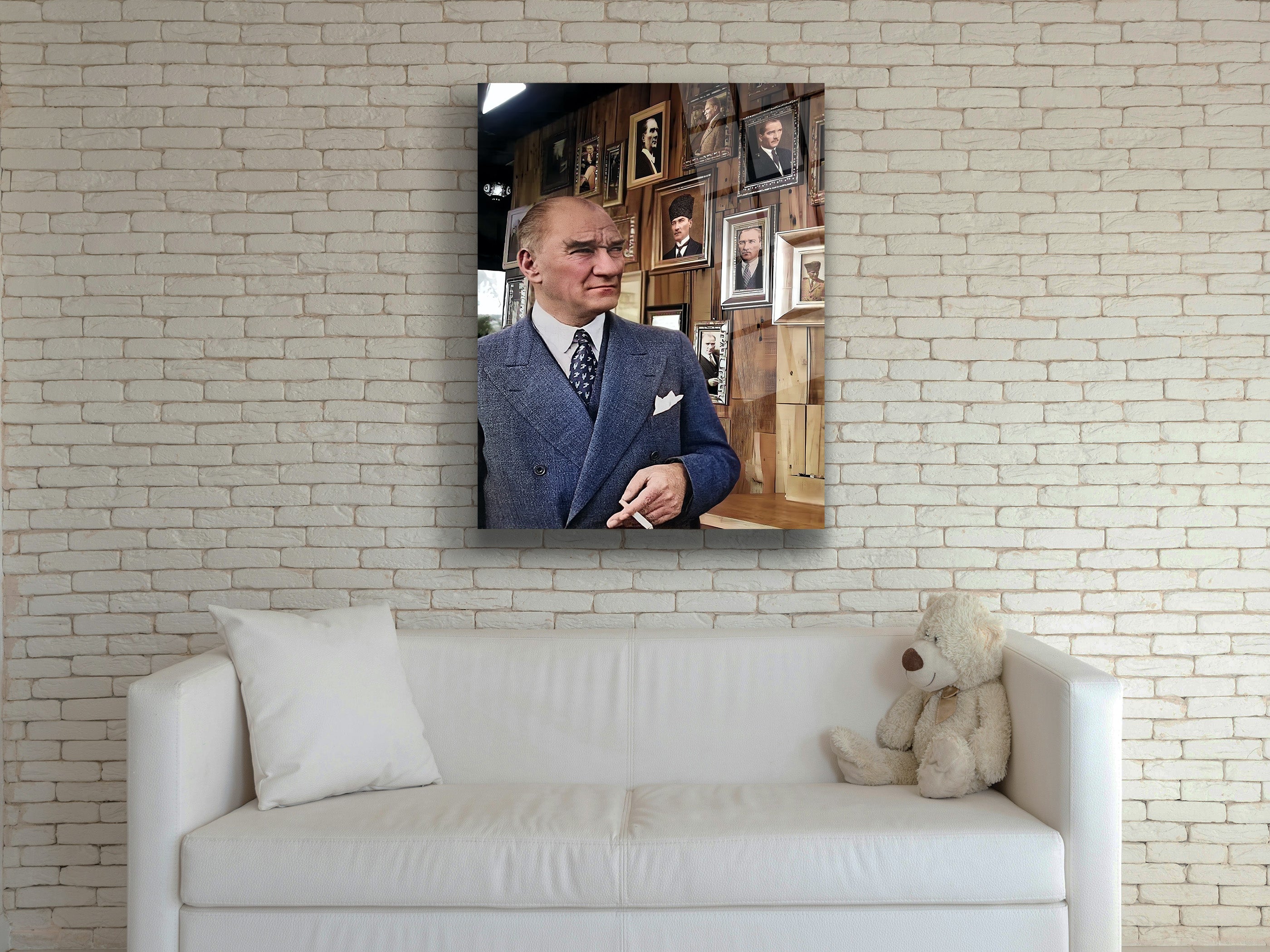 Atatürk Cam Tablo 147