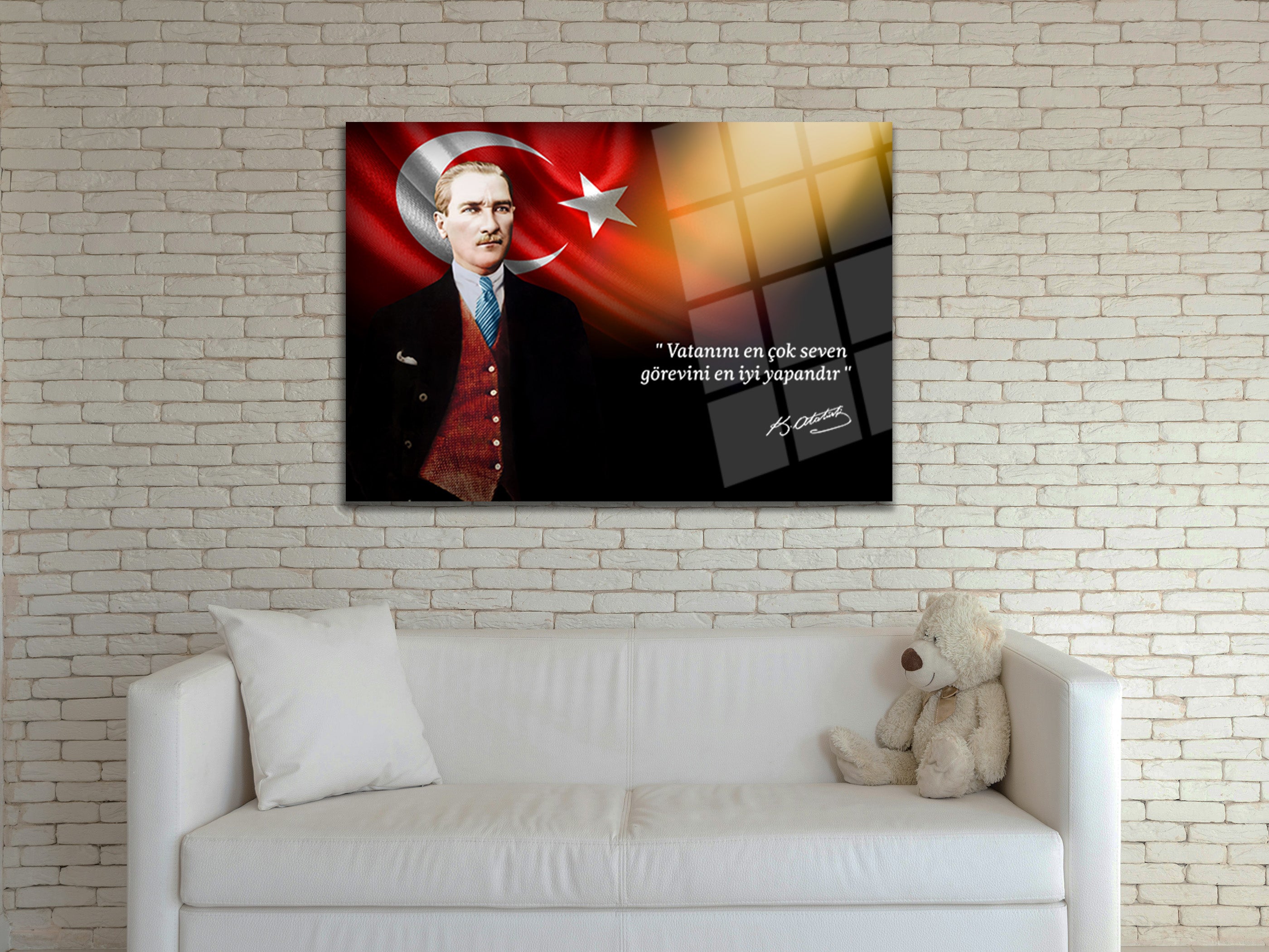 Atatürk Cam Tablo 148
