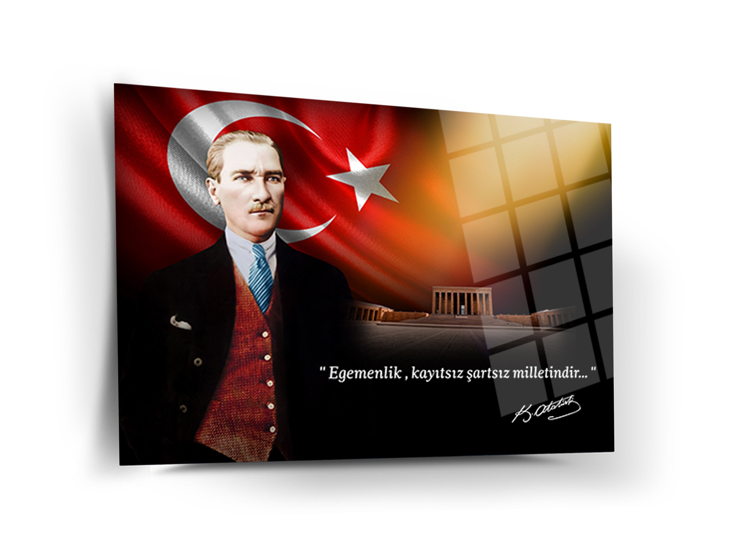 Atatürk Cam Tablo 149
