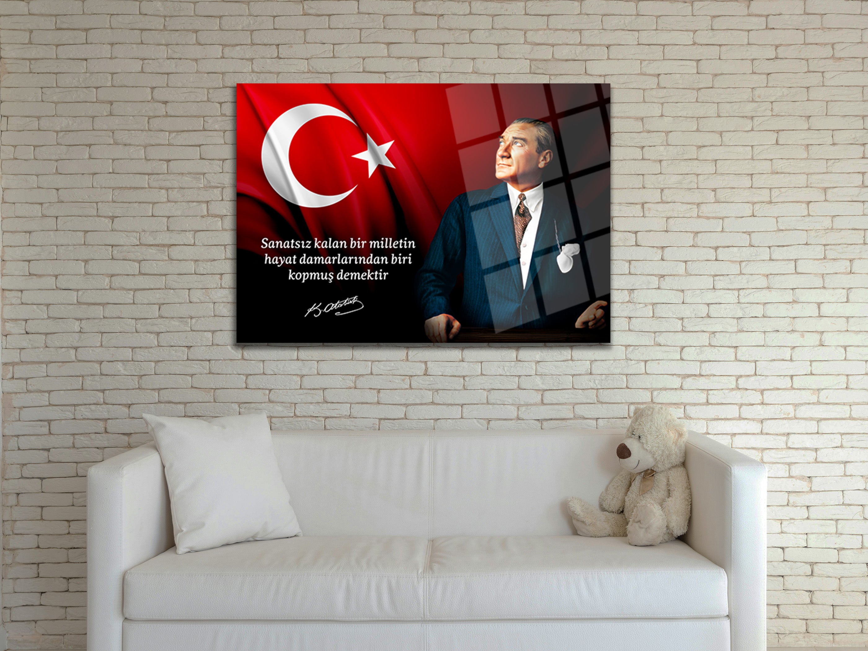 Atatürk Cam Tablo 152