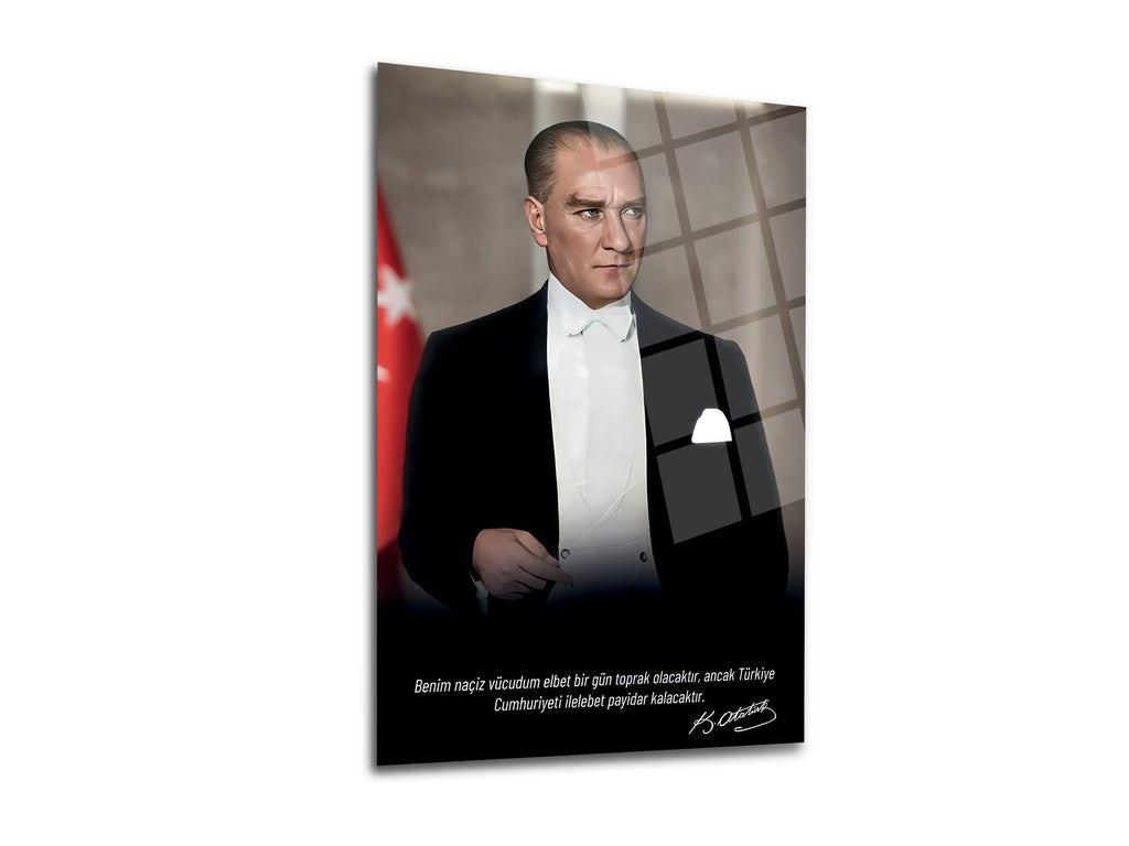 Atatürk Cam Tablo 131