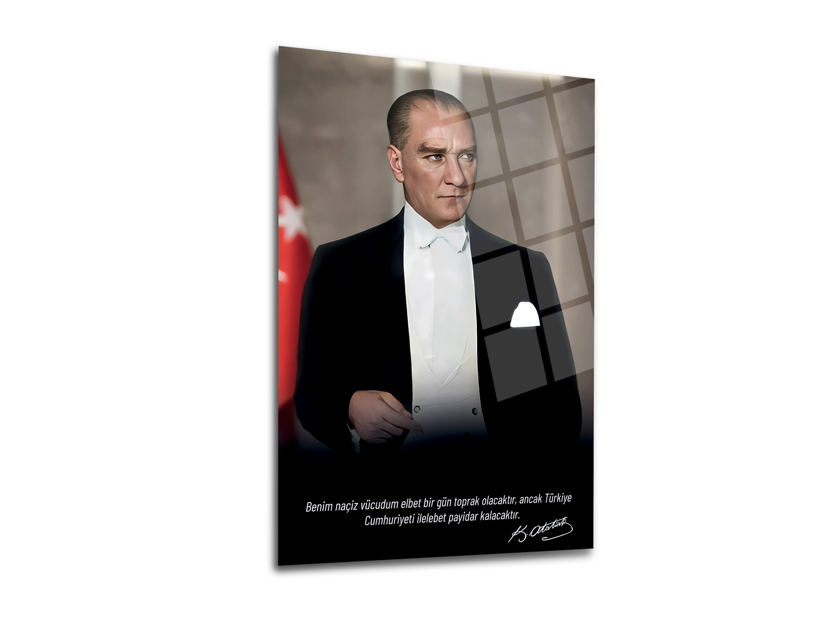 Atatürk Cam Tablo 131