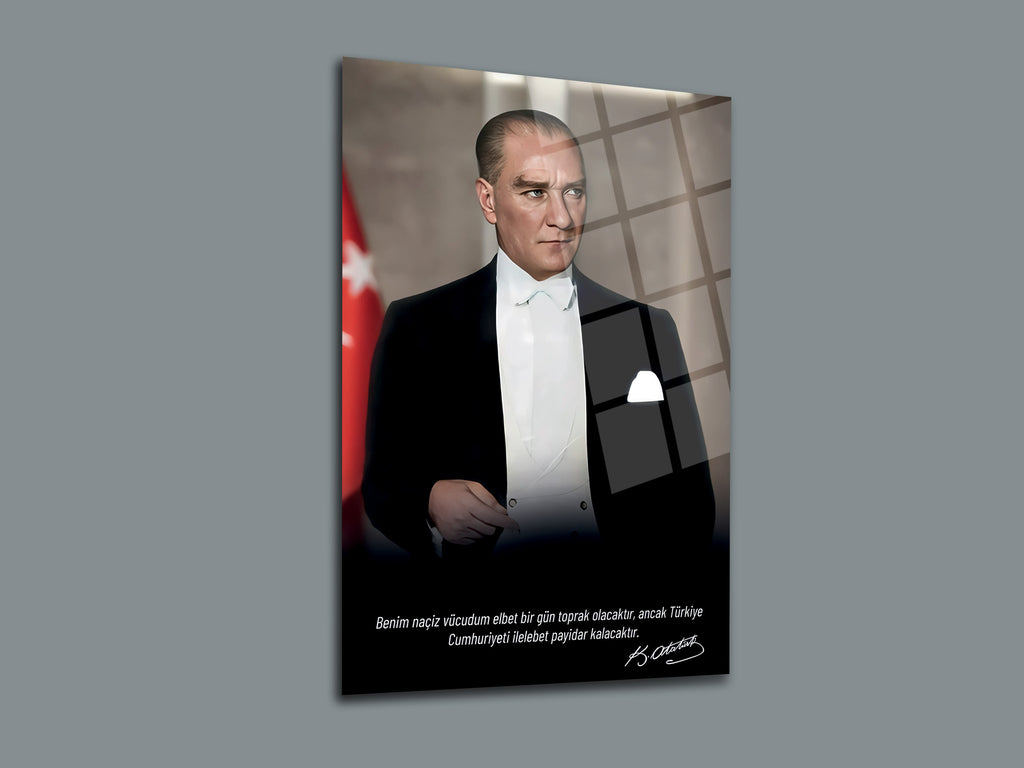 Atatürk Cam Tablo 131