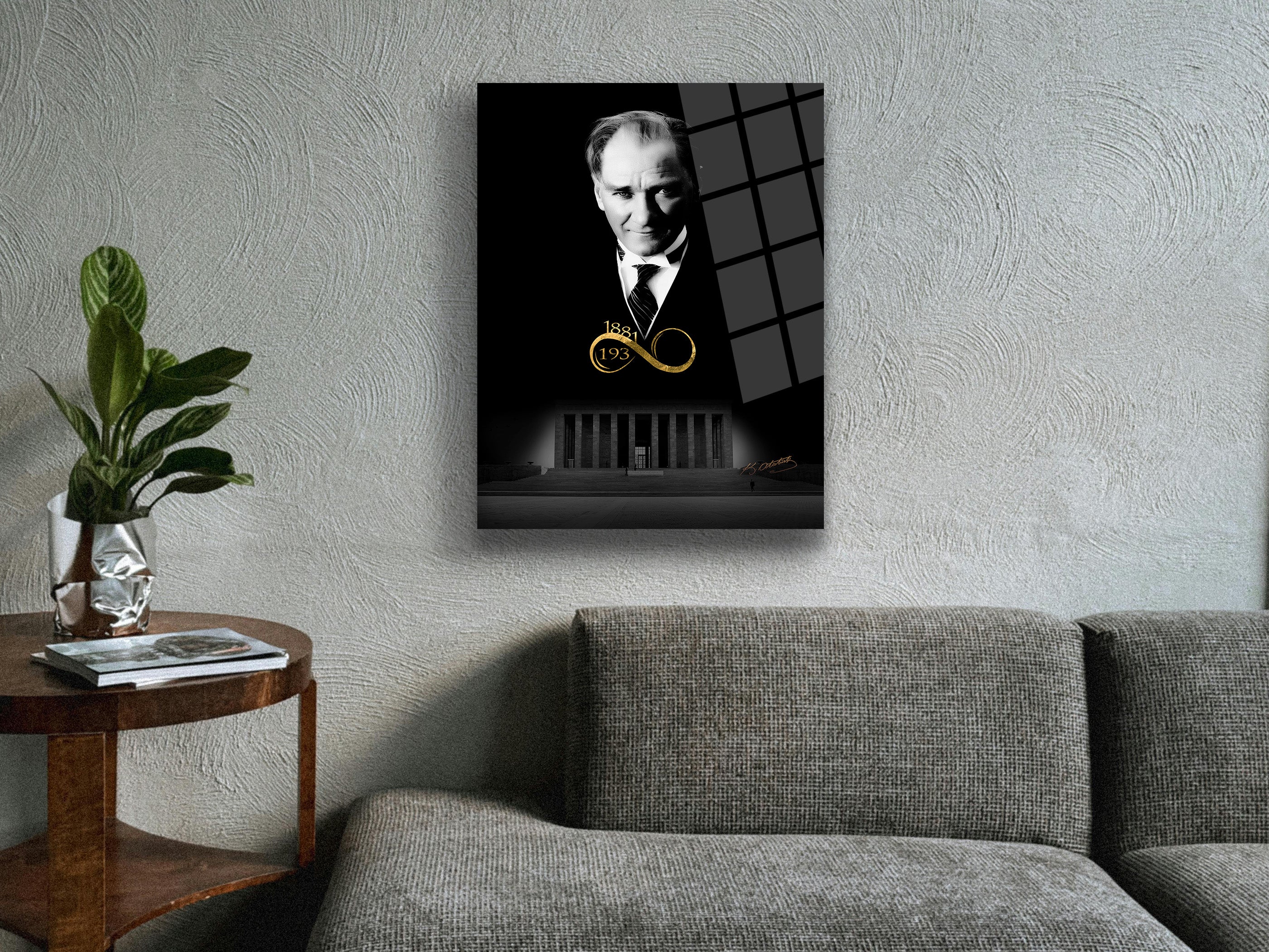 Atatürk Cam Tablo 132