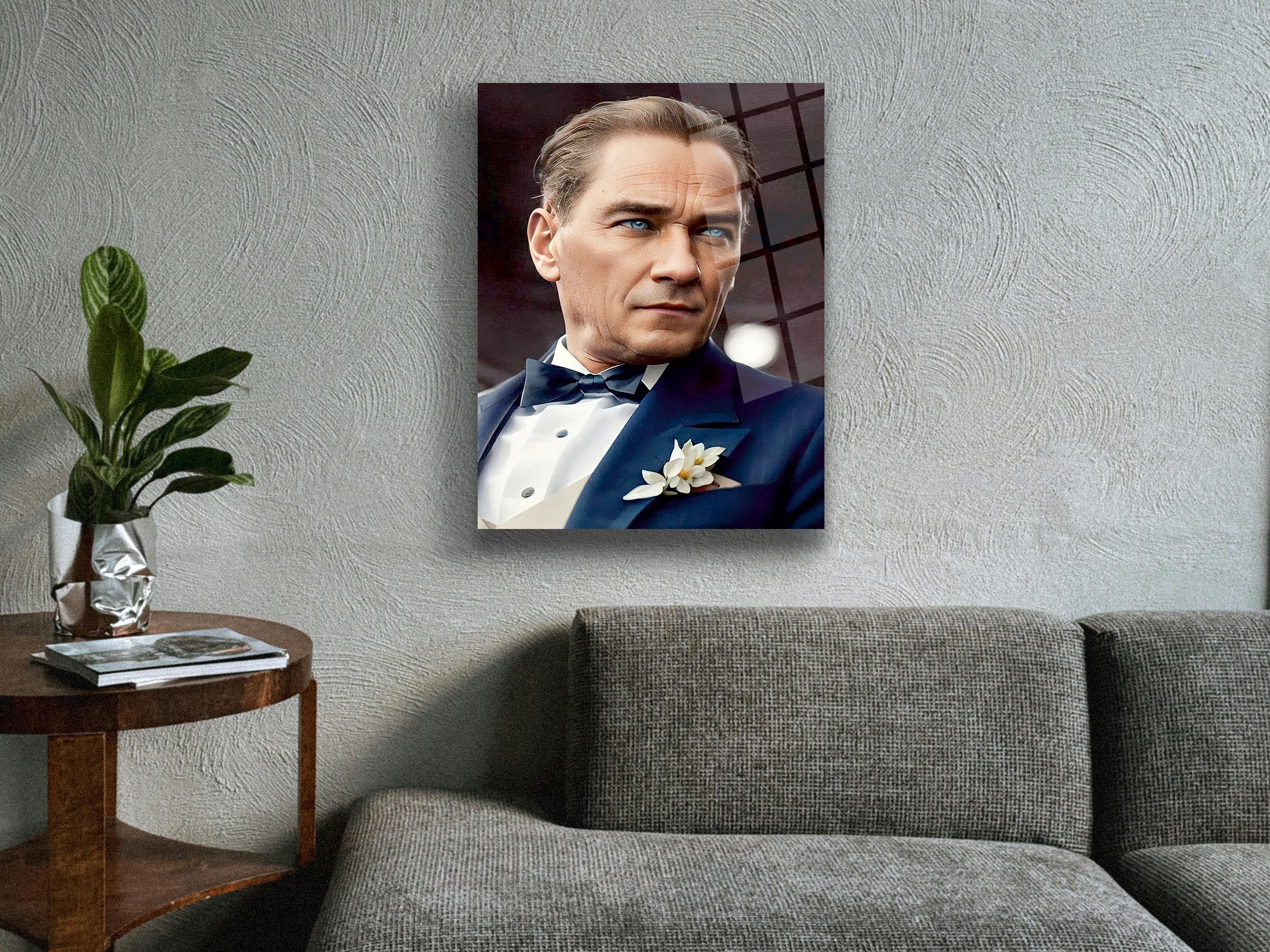 Atatürk Cam Tablo 138