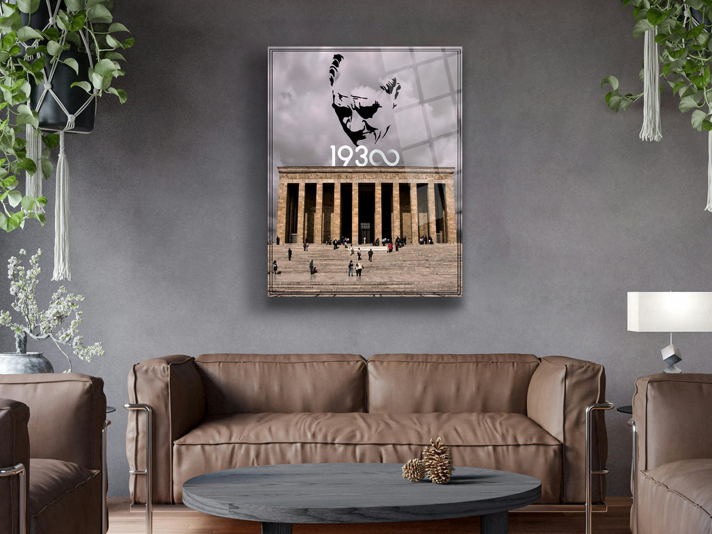 Atatürk Cam Tablo 190