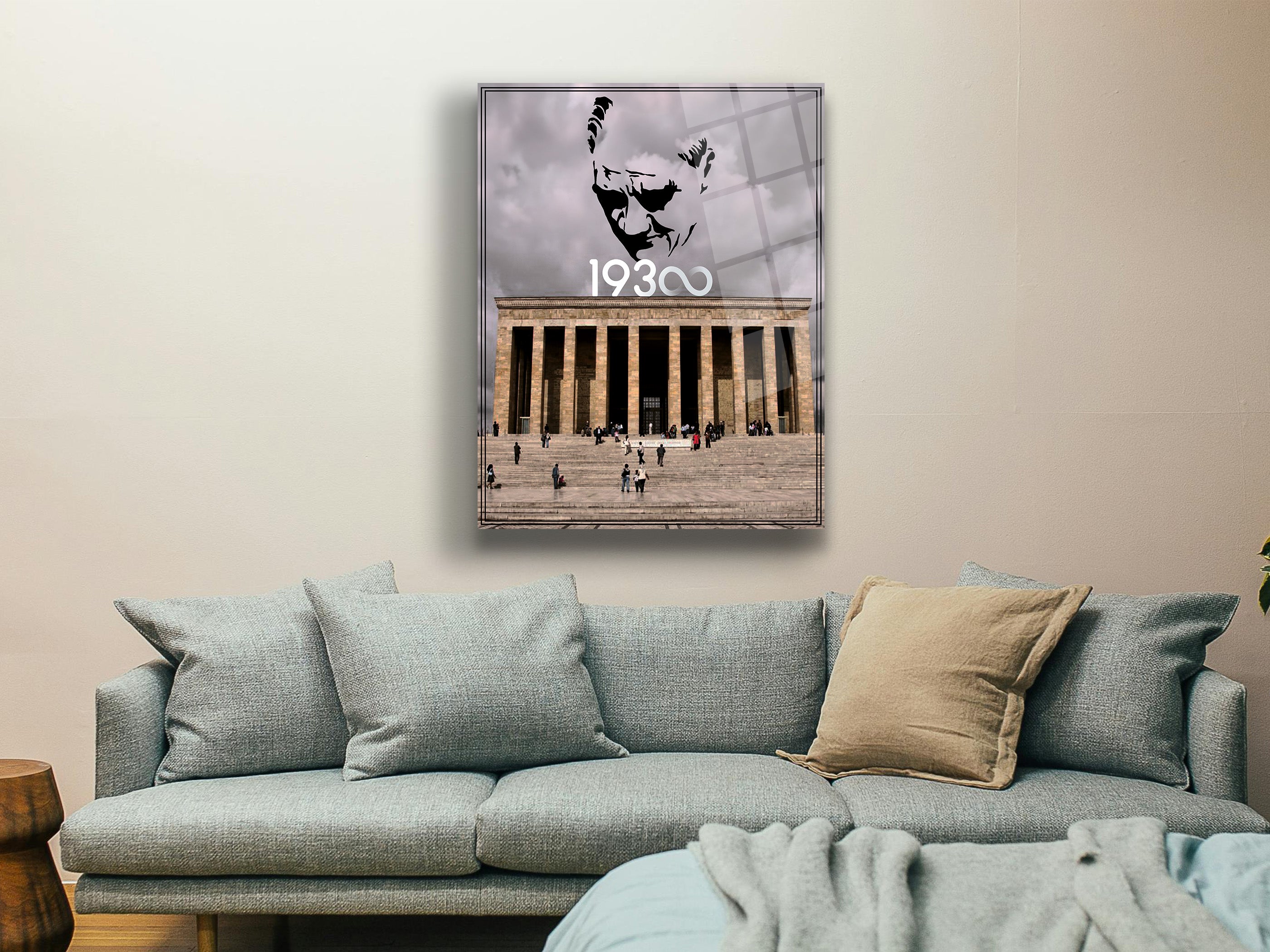 Atatürk Cam Tablo 190