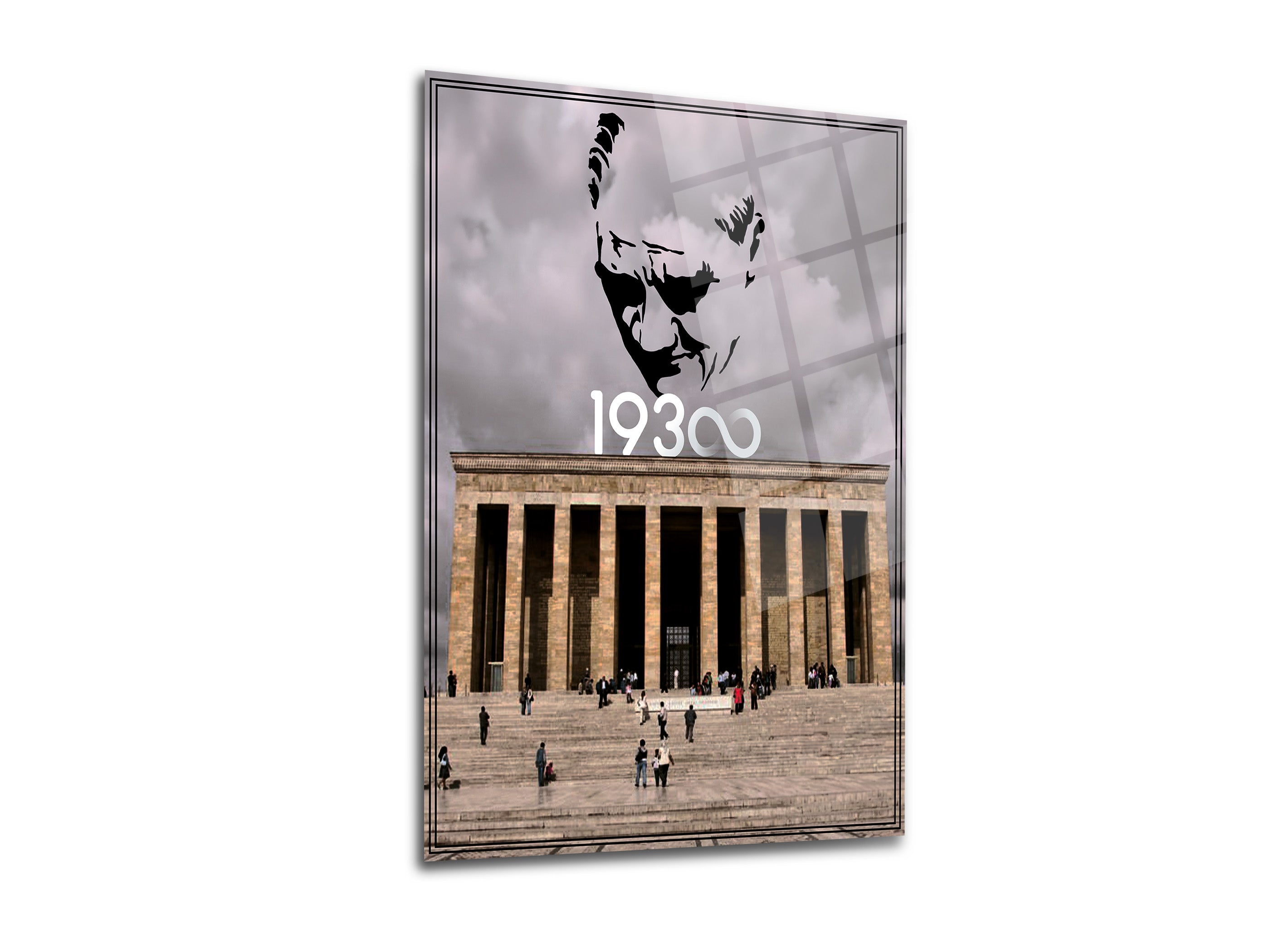 Atatürk Cam Tablo 190