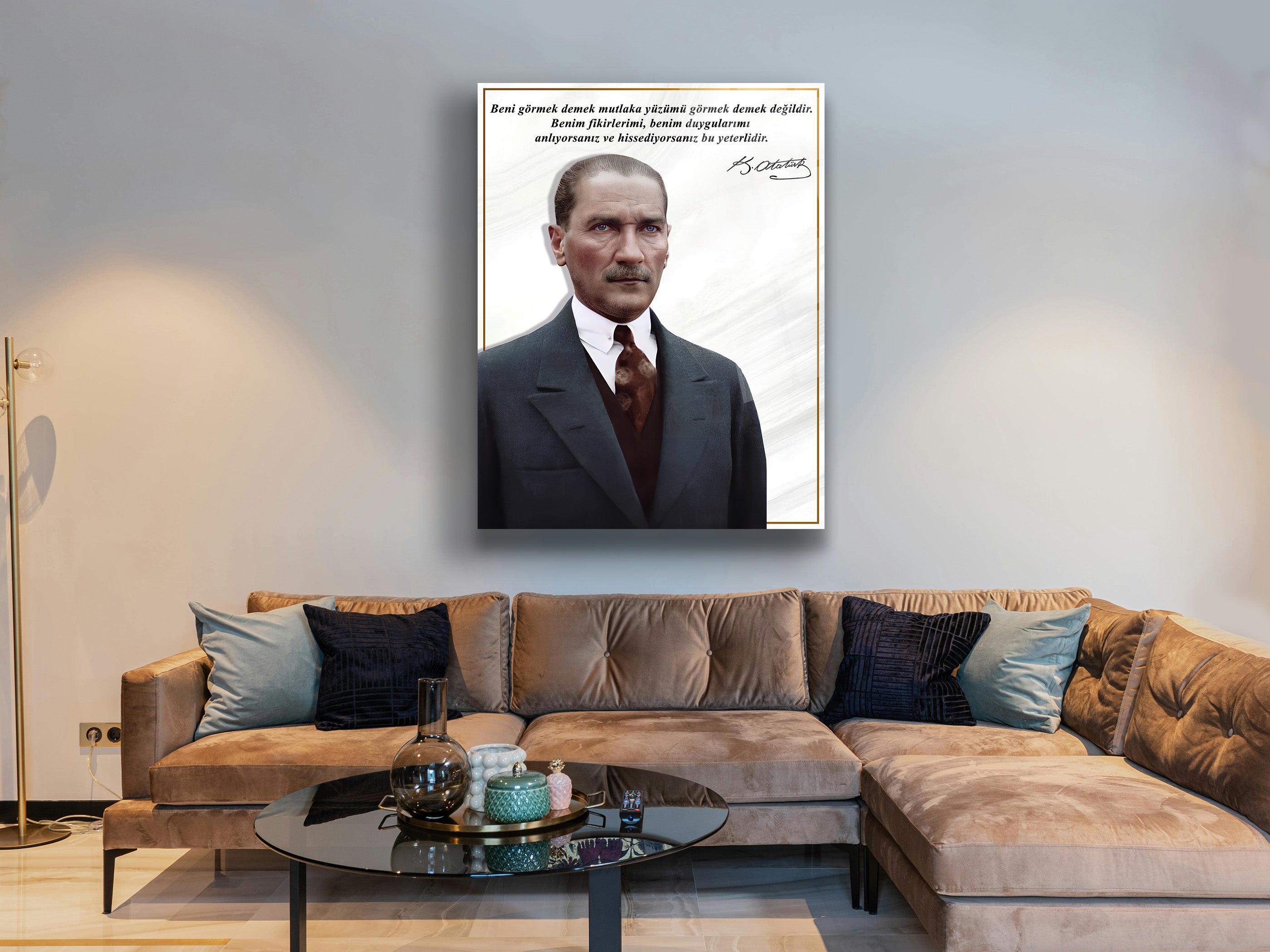 Atatürk Cam Tablo 191