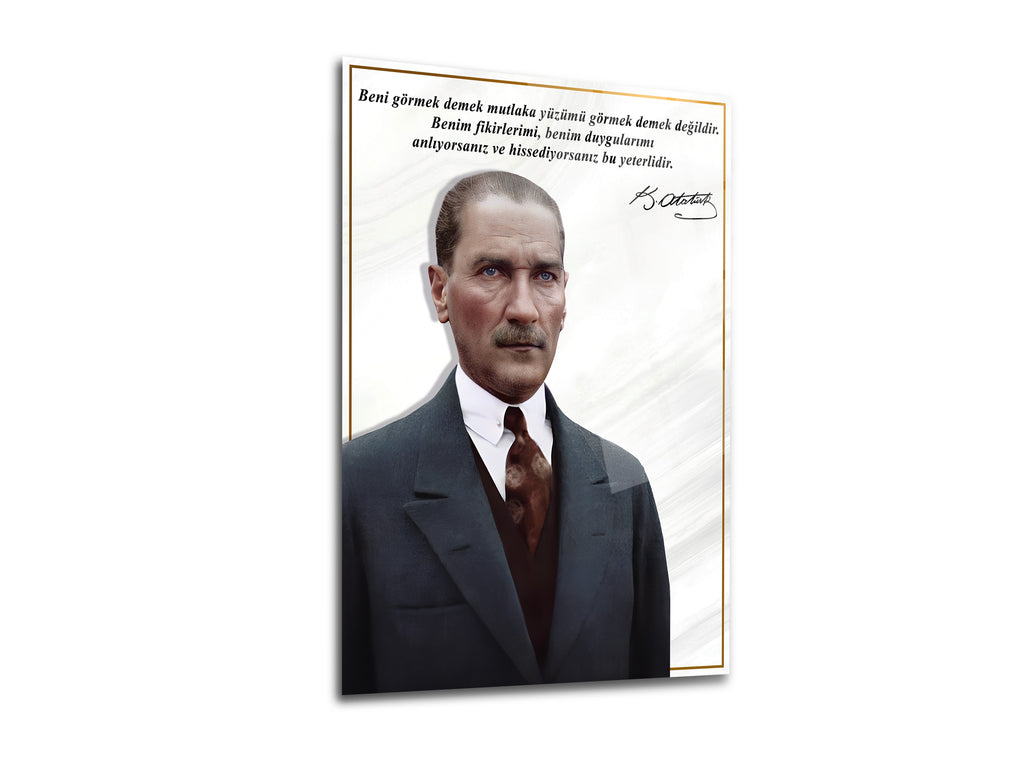 Atatürk Cam Tablo 191