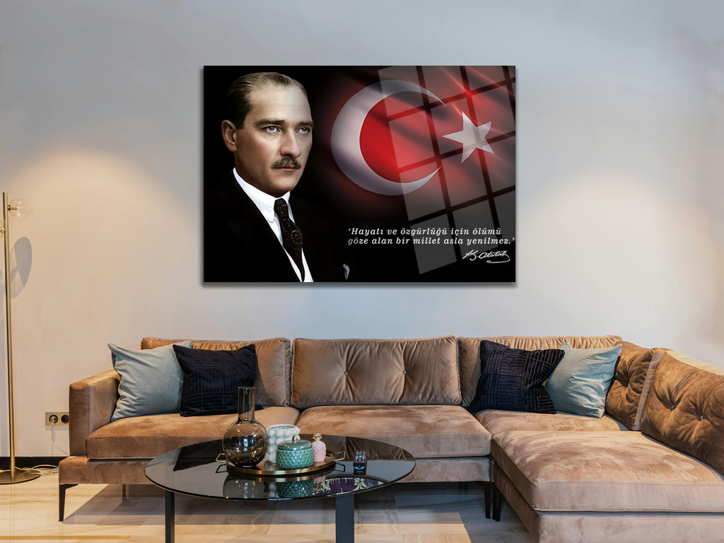 Atatürk Cam Tablo 211