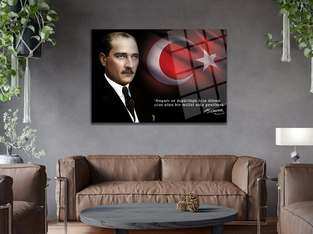 Atatürk Cam Tablo 211