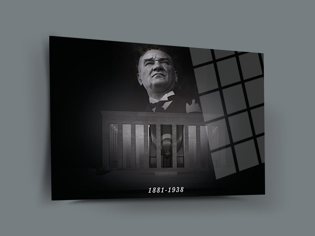 Atatürk Cam Tablo 212