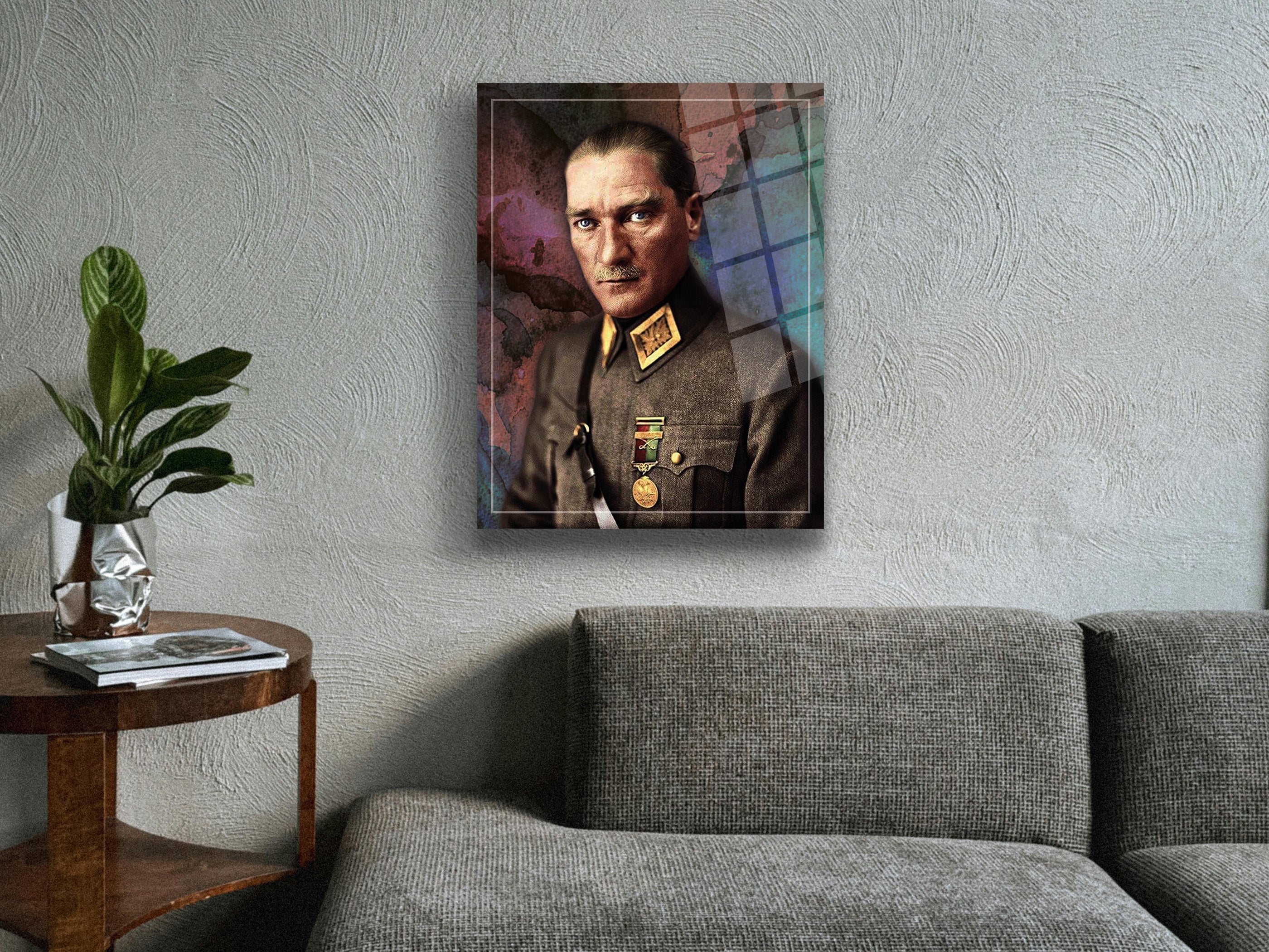 Atatürk Cam Tablo 1