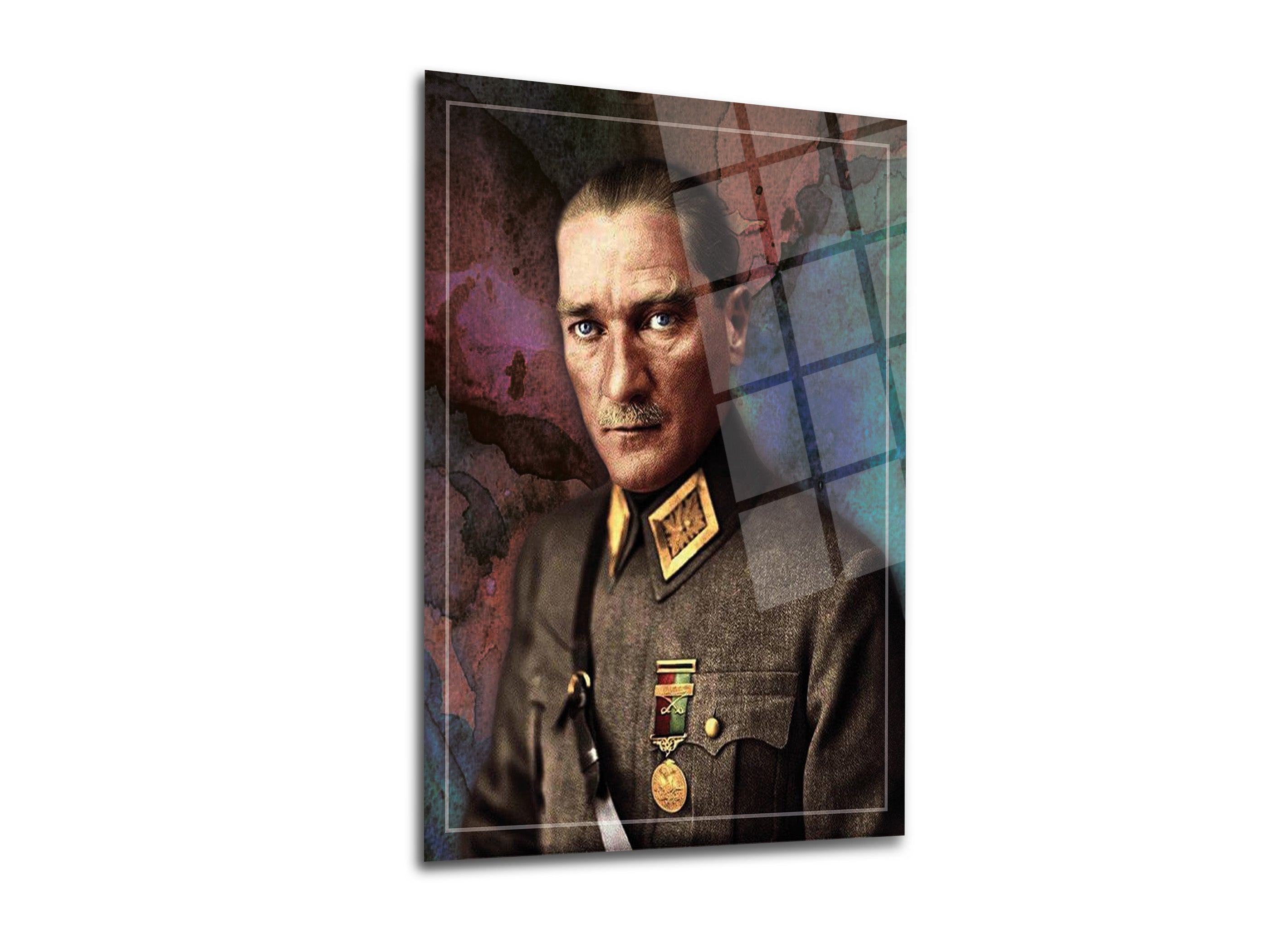 Atatürk Cam Tablo 1