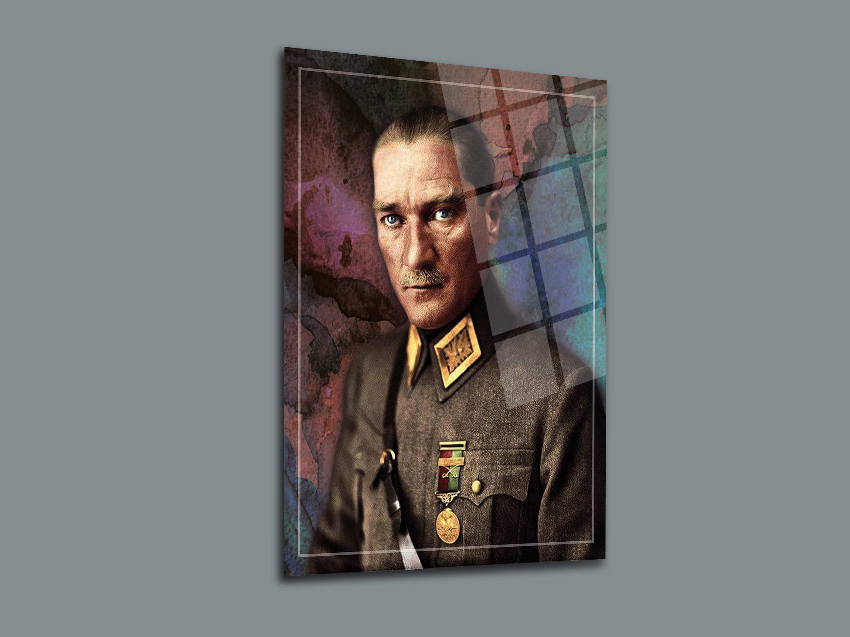 Atatürk Cam Tablo 1