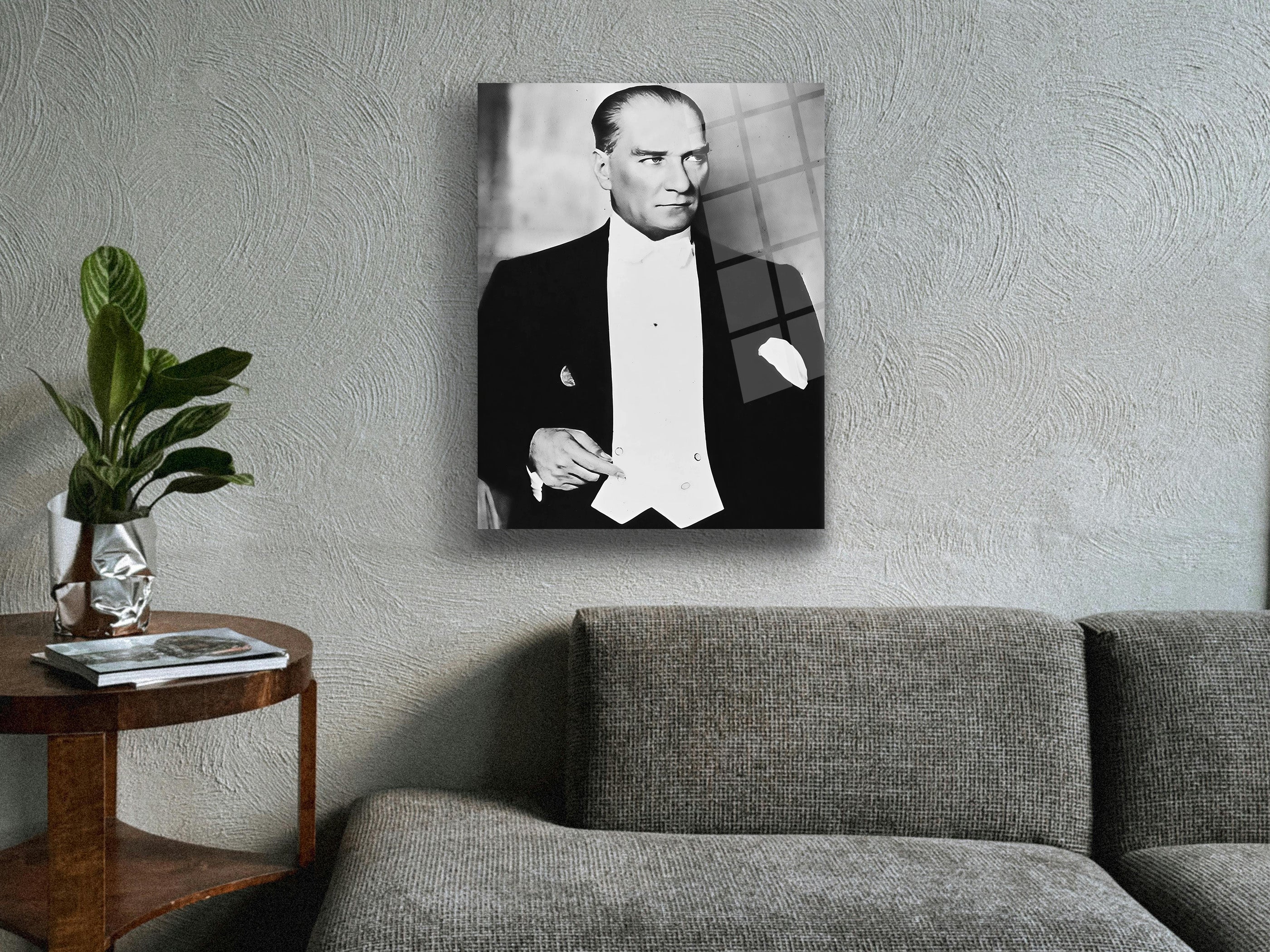 Atatürk Cam Tablo 195