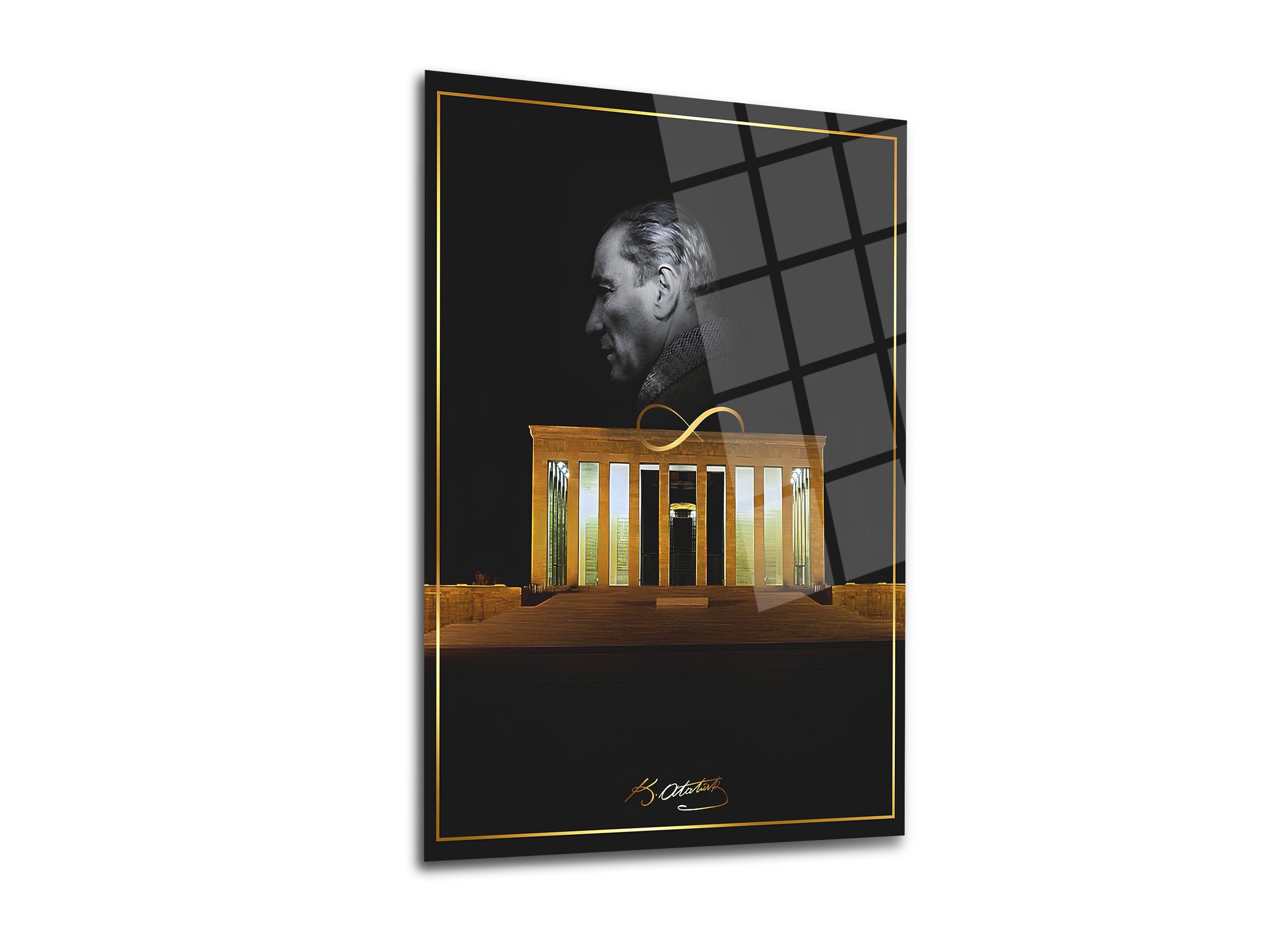 Atatürk Cam Tablo 196