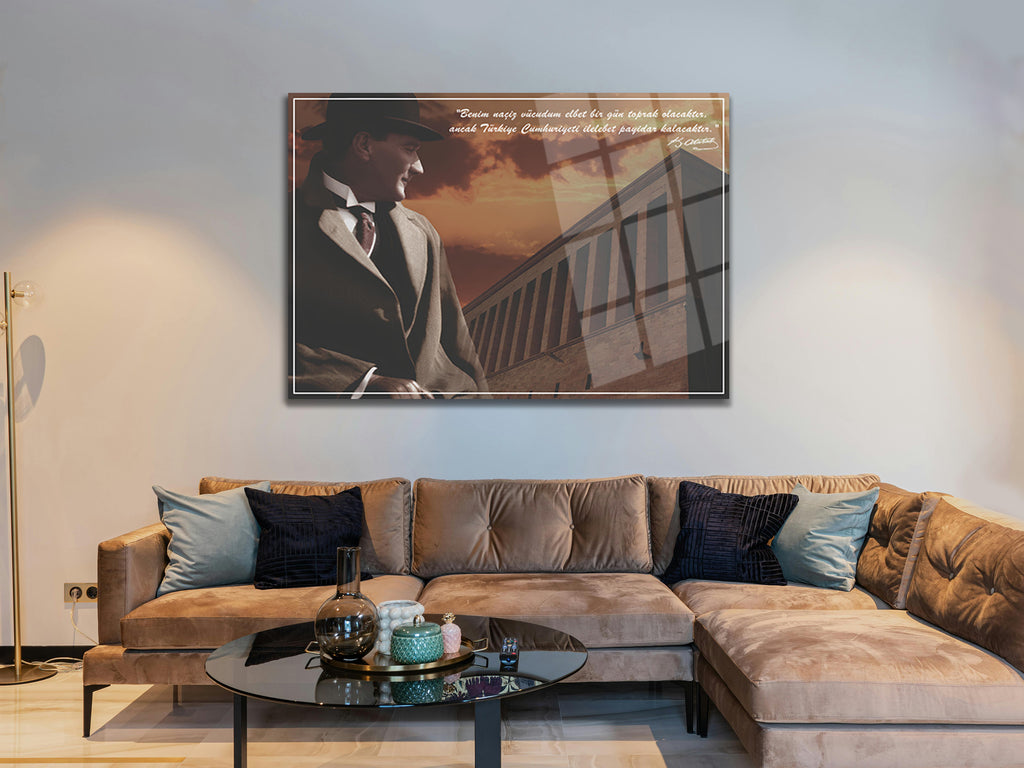 Atatürk Cam Tablo 214
