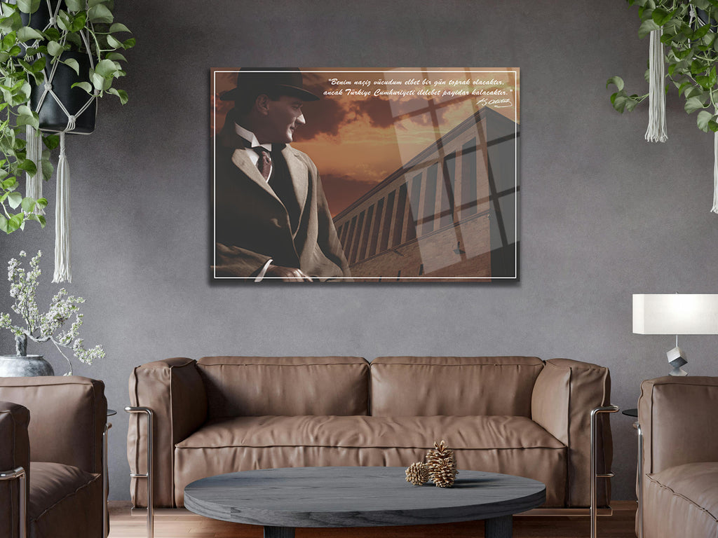 Atatürk Cam Tablo 214