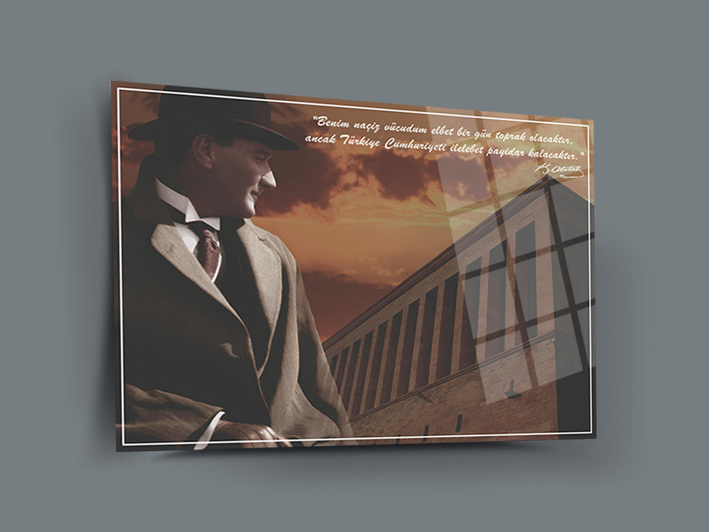 Atatürk Cam Tablo 214