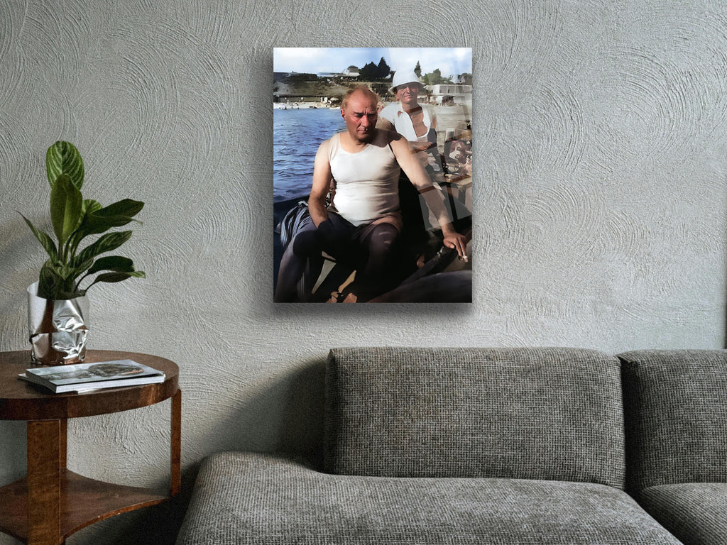 Atatürk Cam Tablo 4