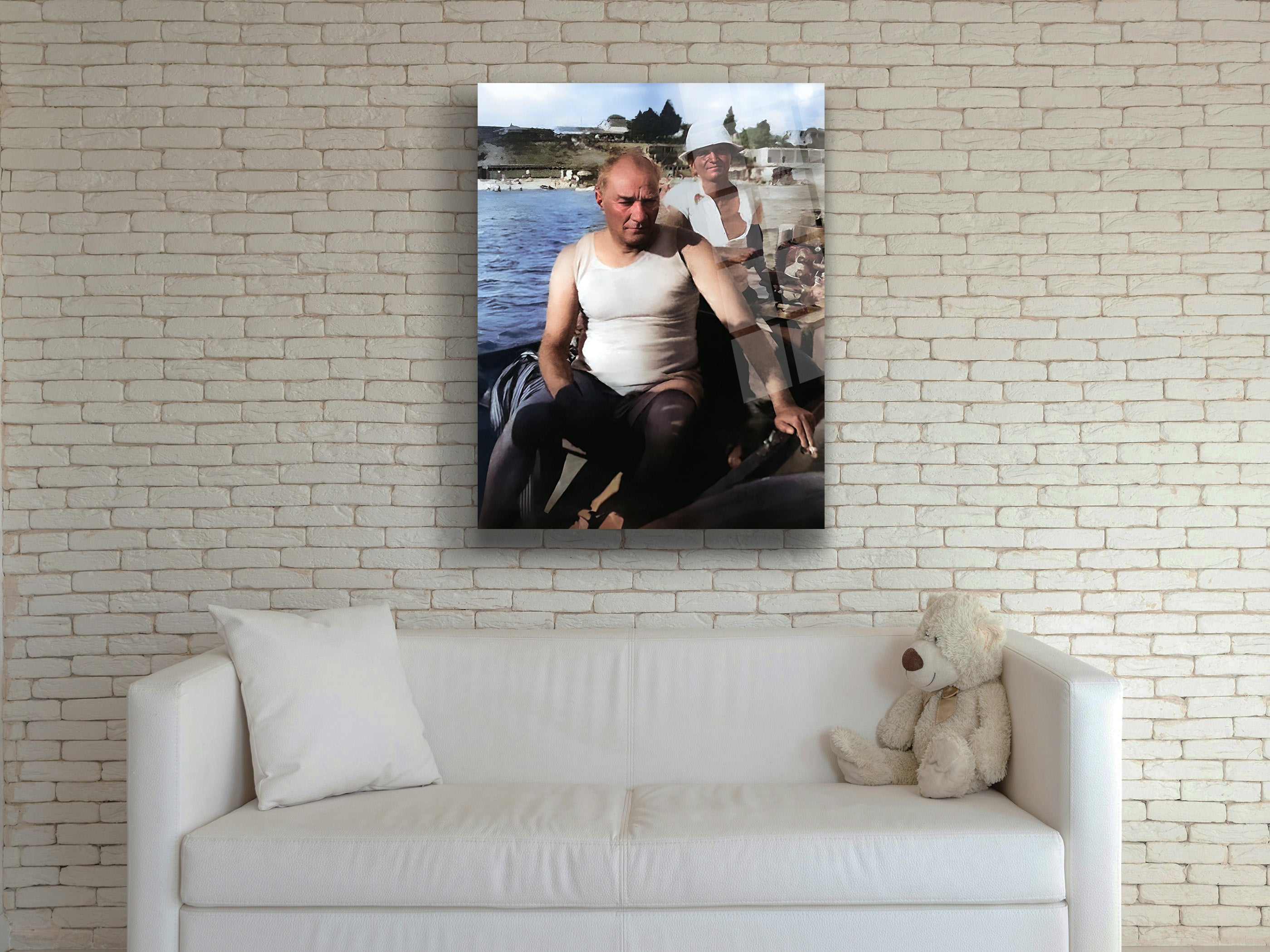 Atatürk Cam Tablo 4