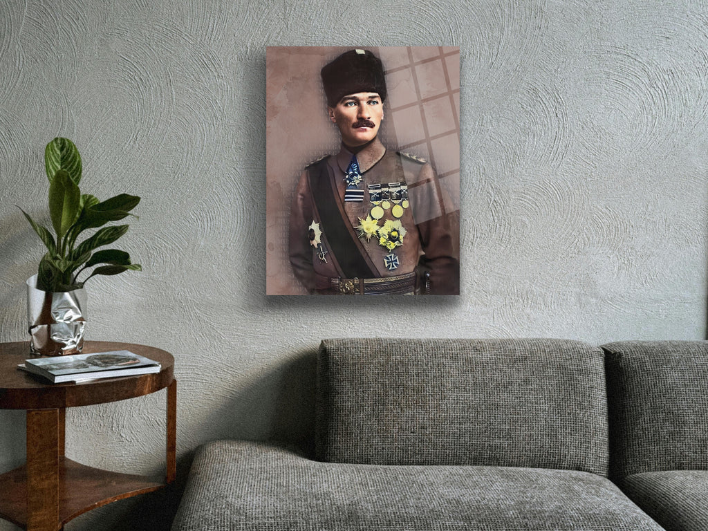 Atatürk Cam Tablo 5