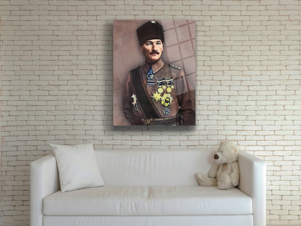 Atatürk Cam Tablo 5