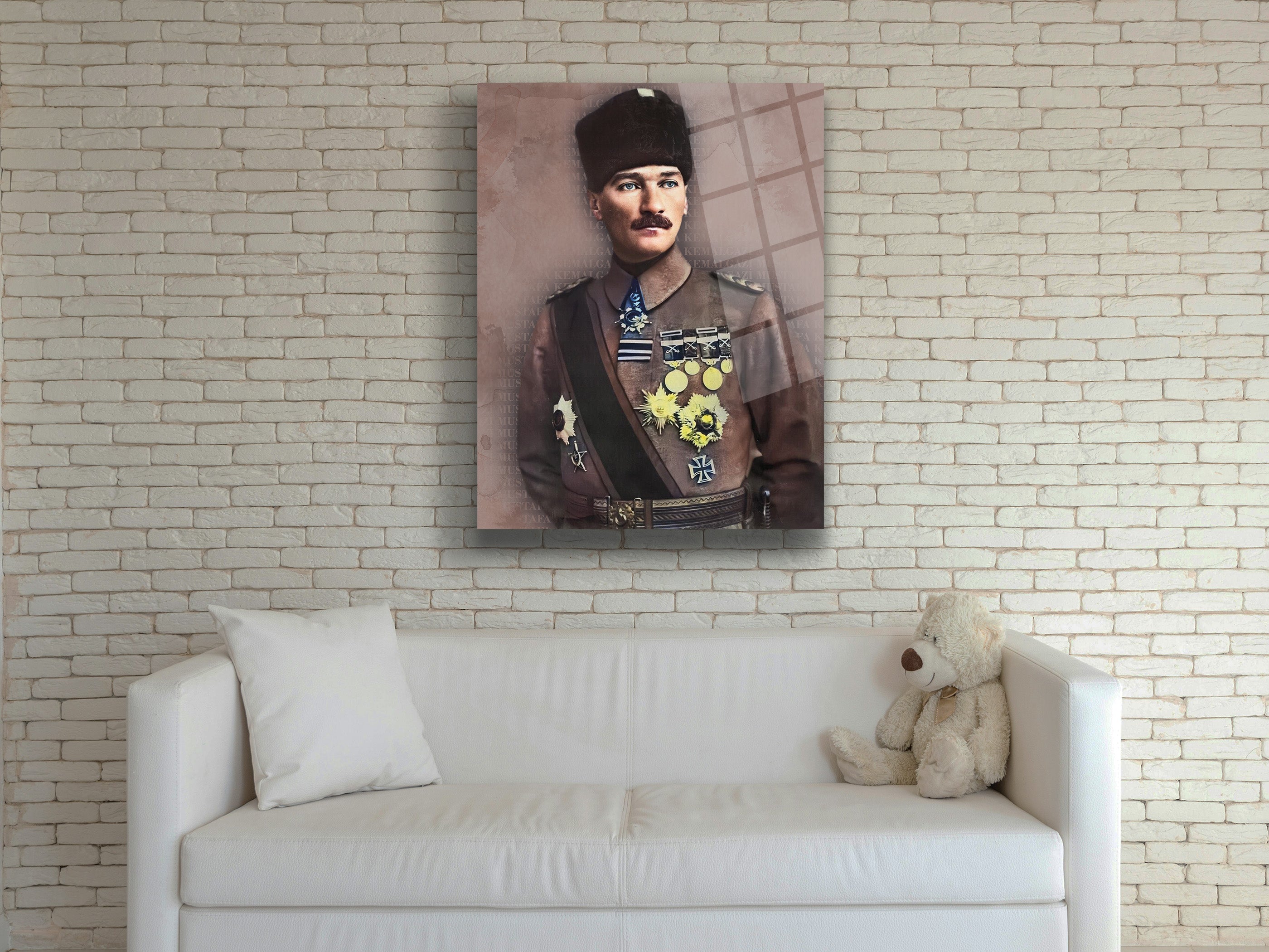 Atatürk Cam Tablo 5