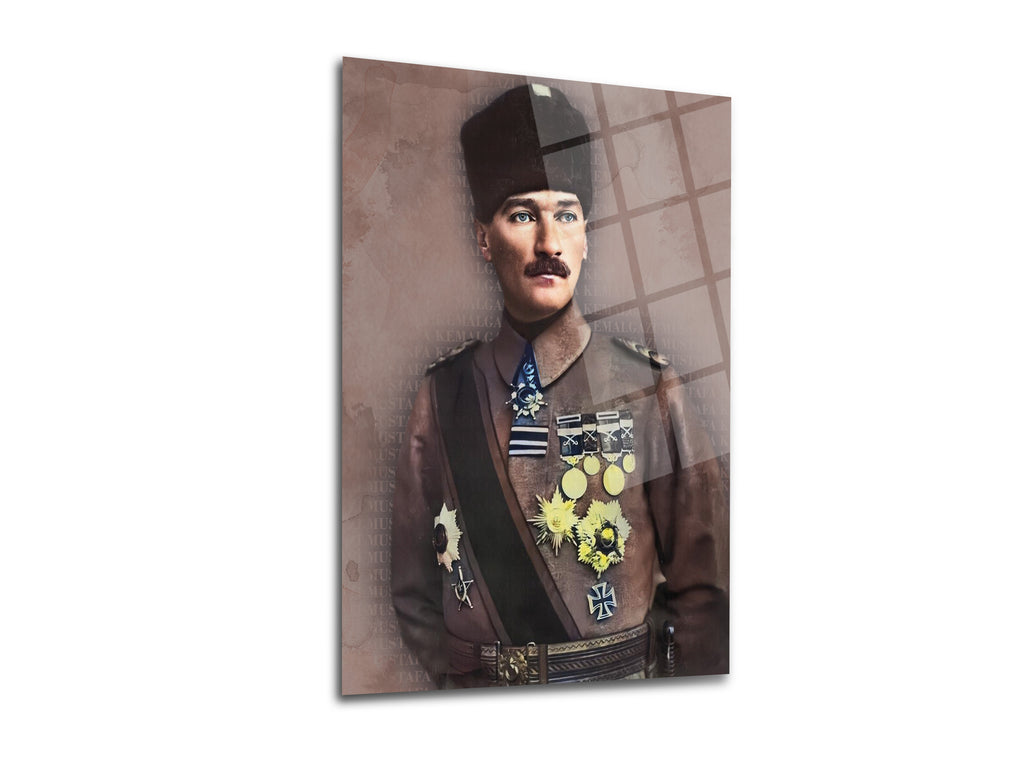 Atatürk Cam Tablo 5