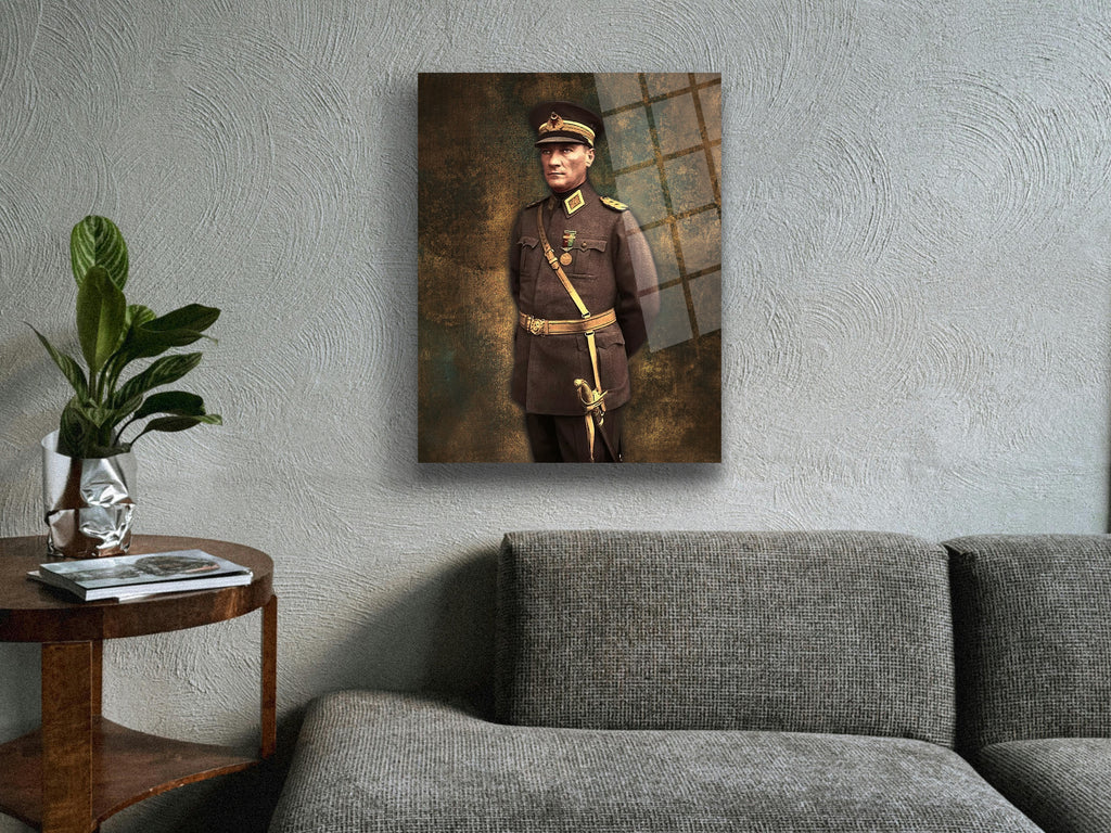 Atatürk Cam Tablo 6