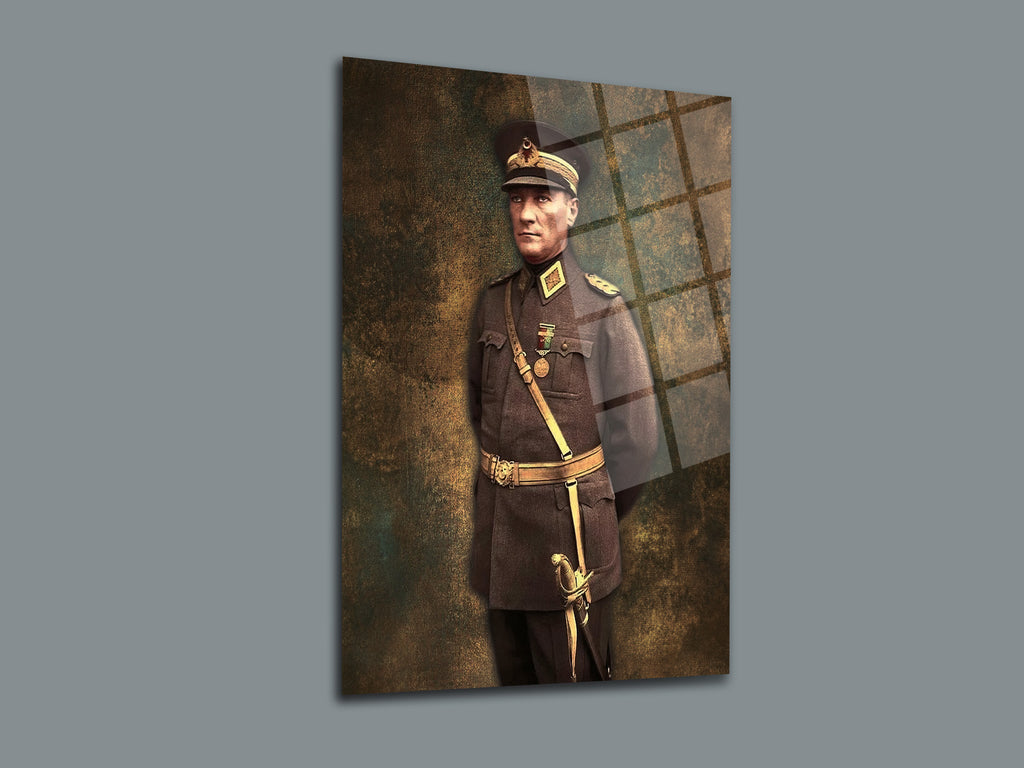 Atatürk Cam Tablo 6