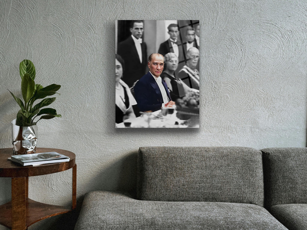 Atatürk Cam Tablo 7