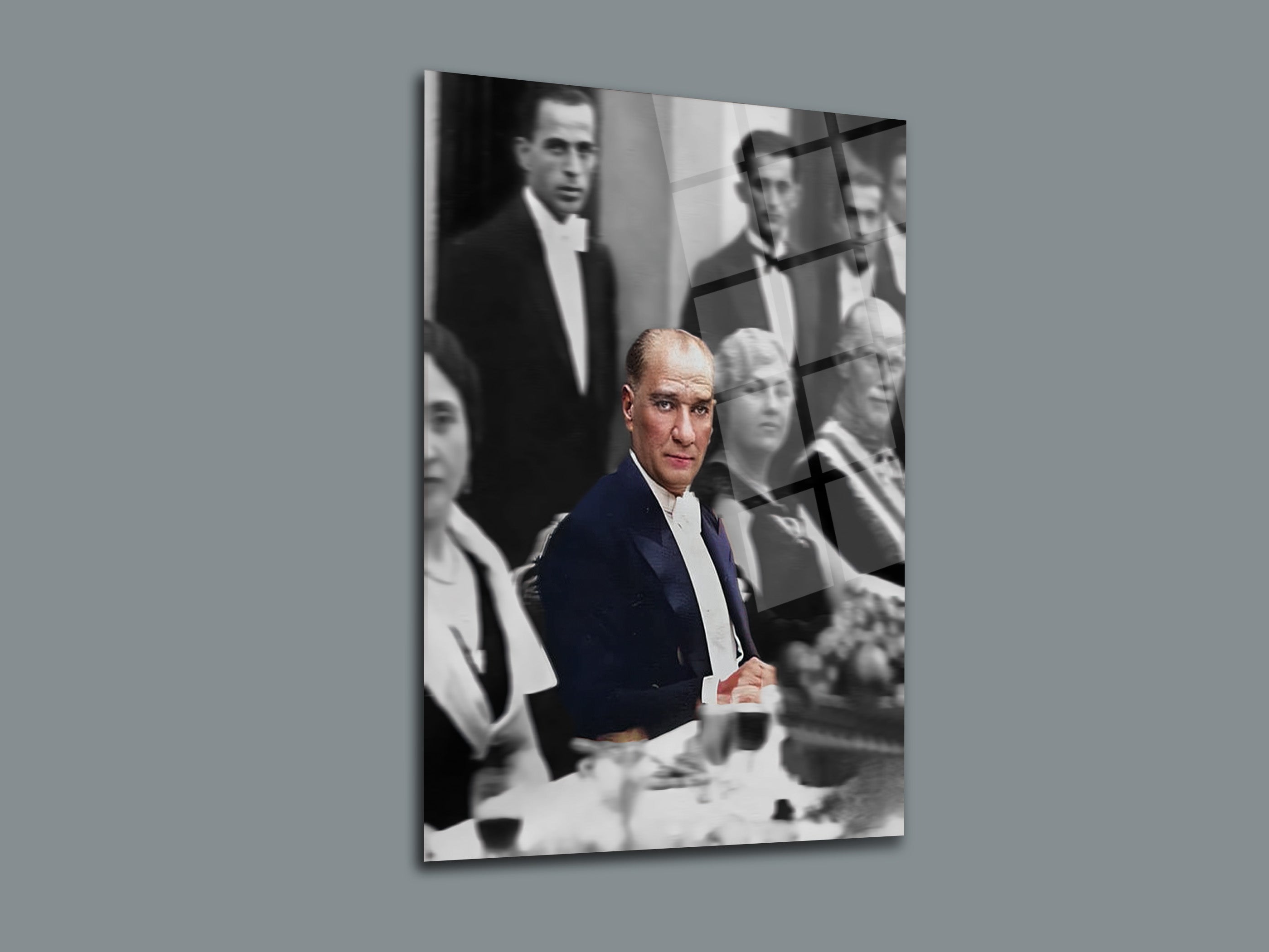 Atatürk Cam Tablo 7