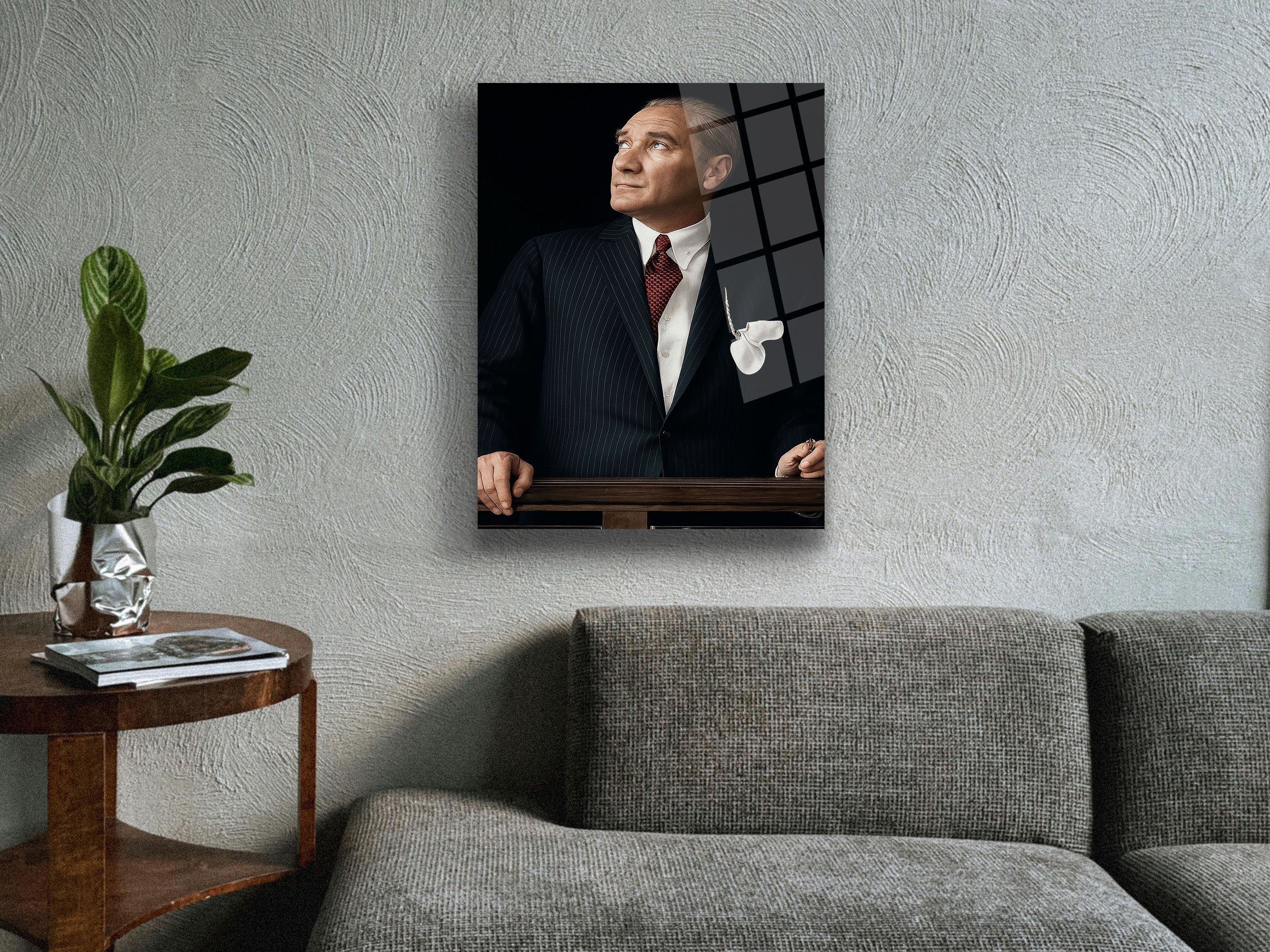 Atatürk Cam Tablo 8