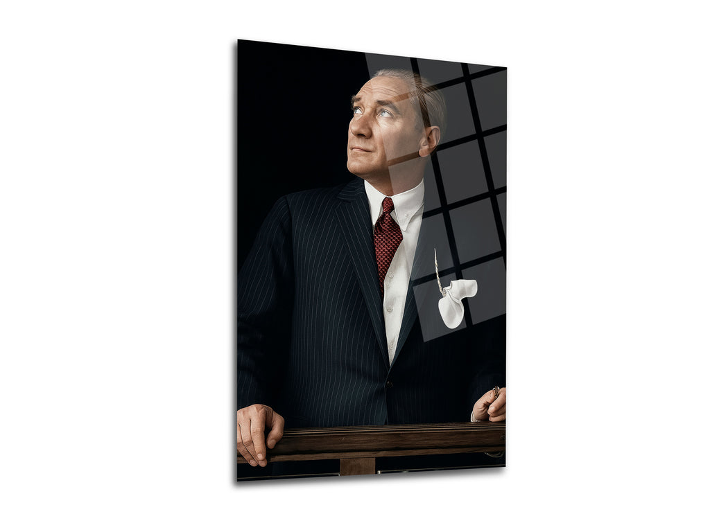 Atatürk Cam Tablo 8