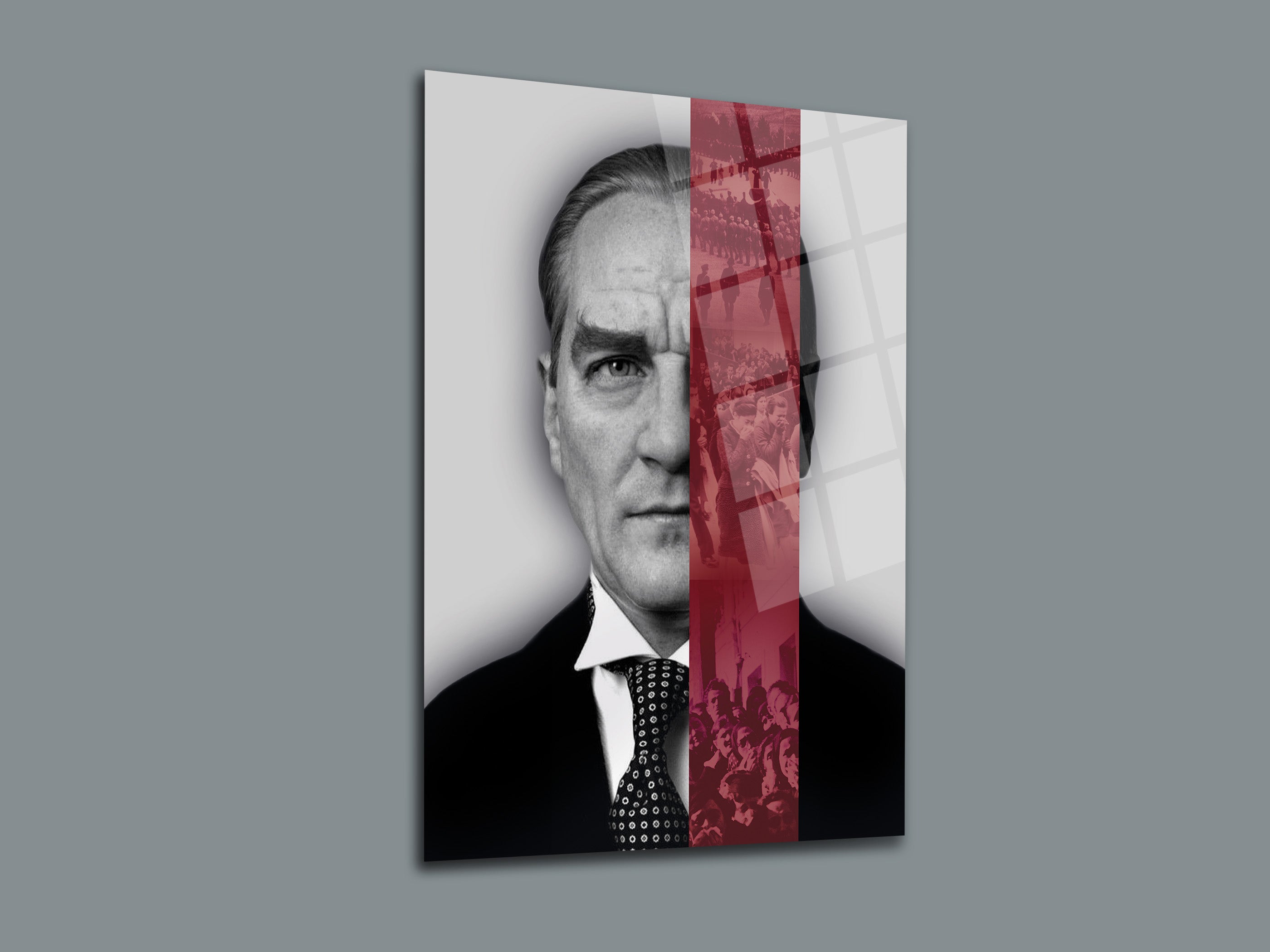 Atatürk Cam Tablo 9