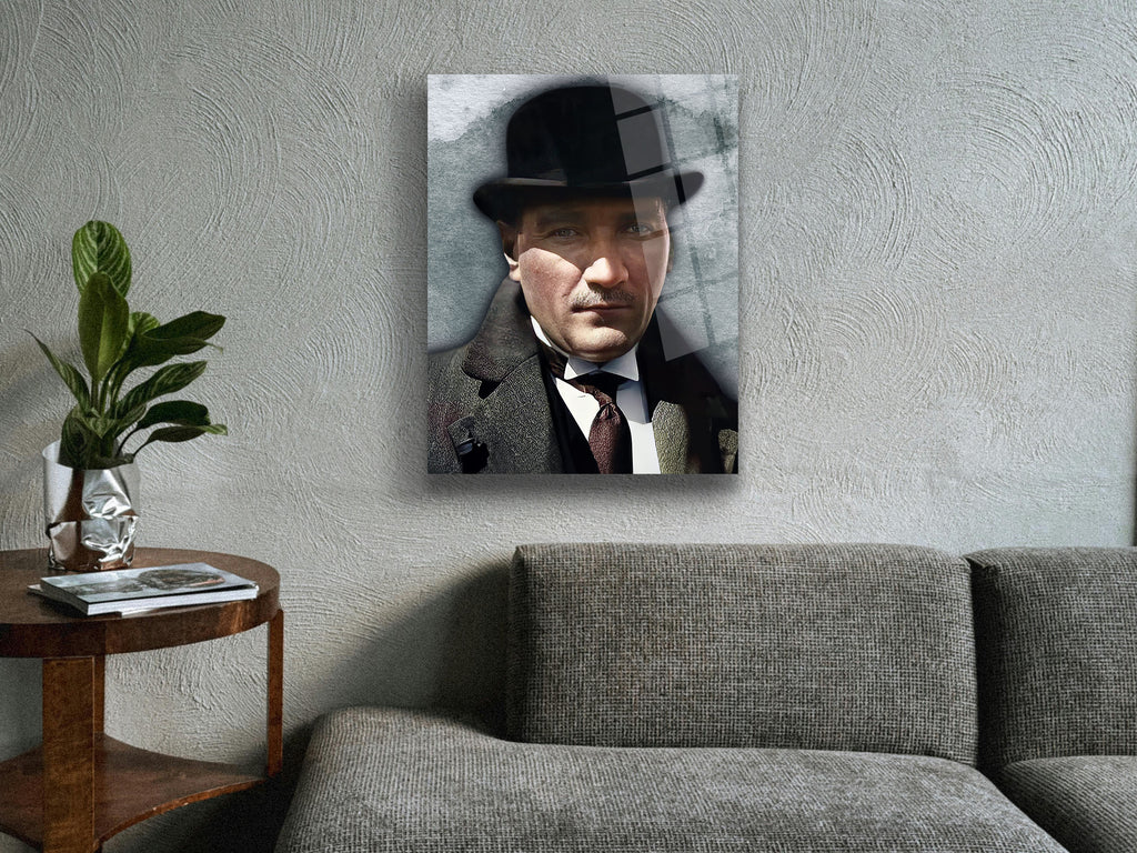 Atatürk Cam Tablo 114